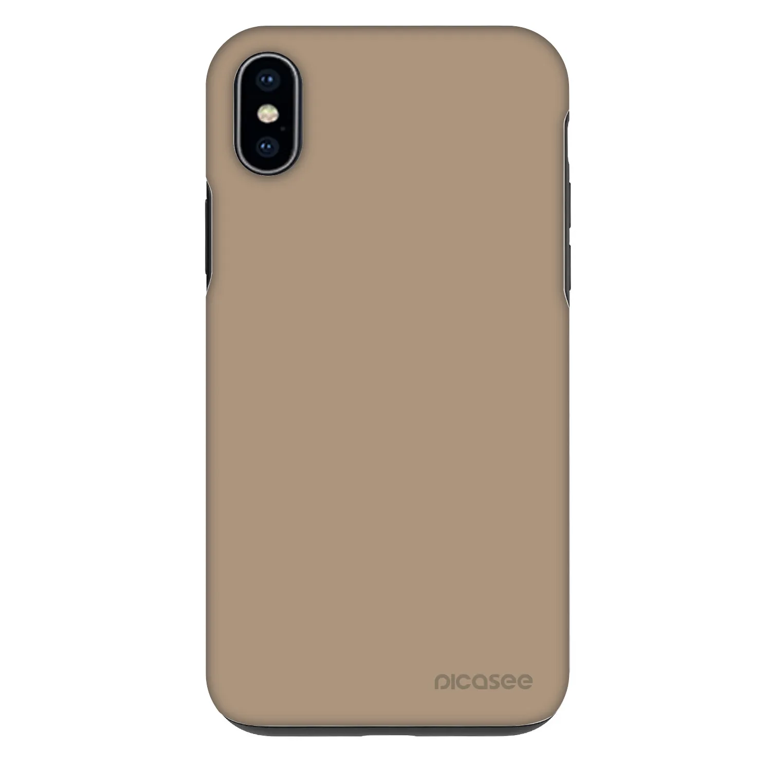 Picasee Fashion Case Apple iPhone XS Max - Soft Sand