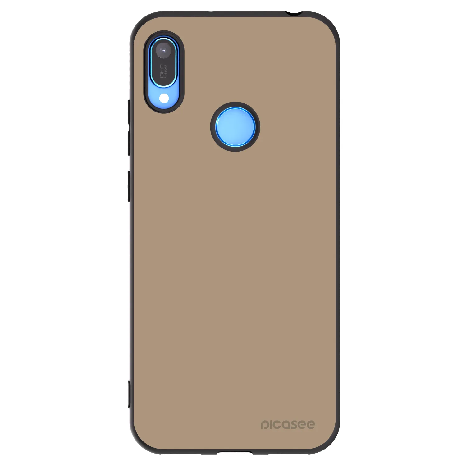 Picasee fekete szilikon tok az alábbi mobiltelefonokra Huawei Y6 2019 - Soft Sand