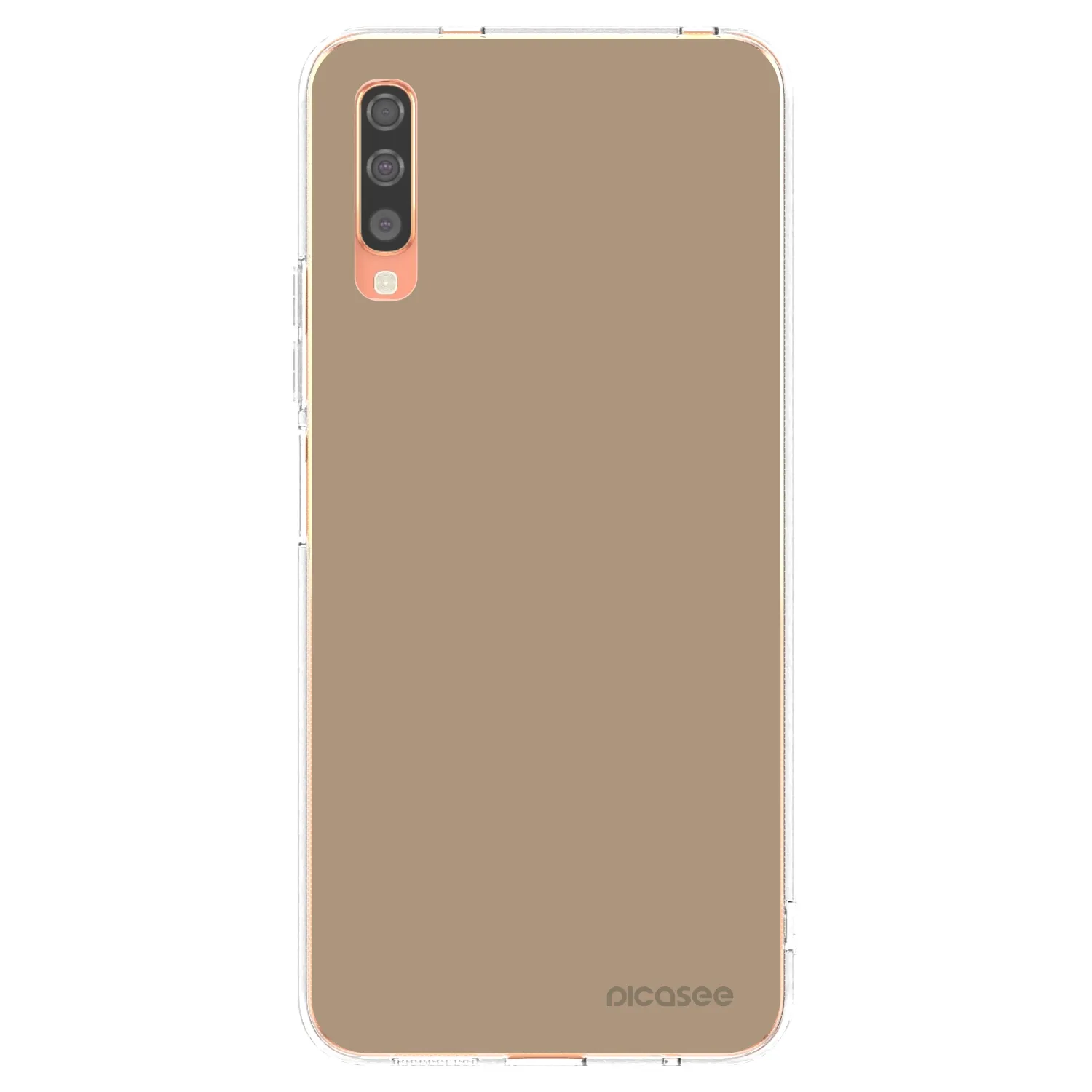 Picasee átlátszó szilikon tok az alábbi mobiltelefonokra Samsung Galaxy A70 A705F - Soft Sand