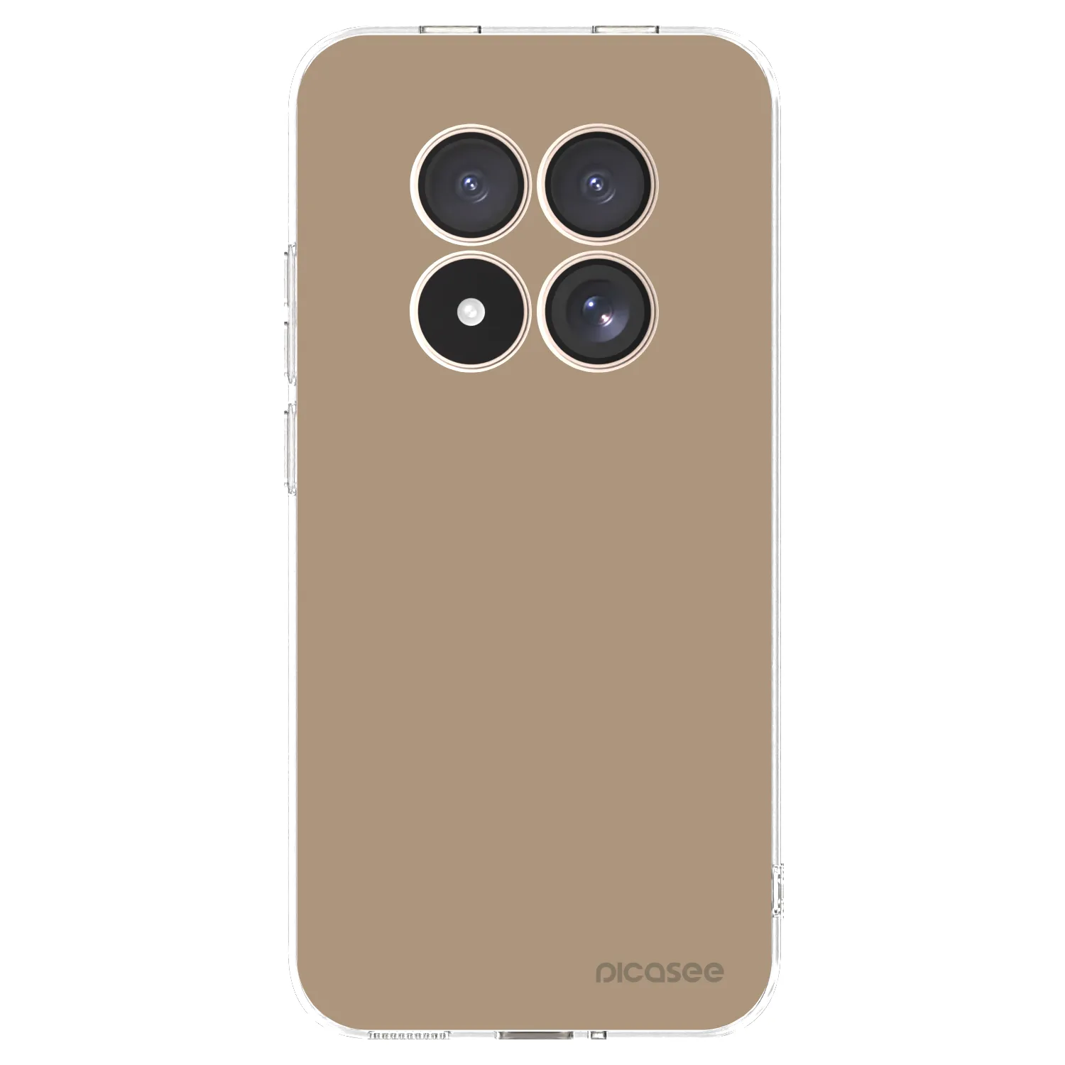 Picasee átlátszó szilikon tok az alábbi mobiltelefonokra Xiaomi Redmi Note 15 Pro 4G - Soft Sand