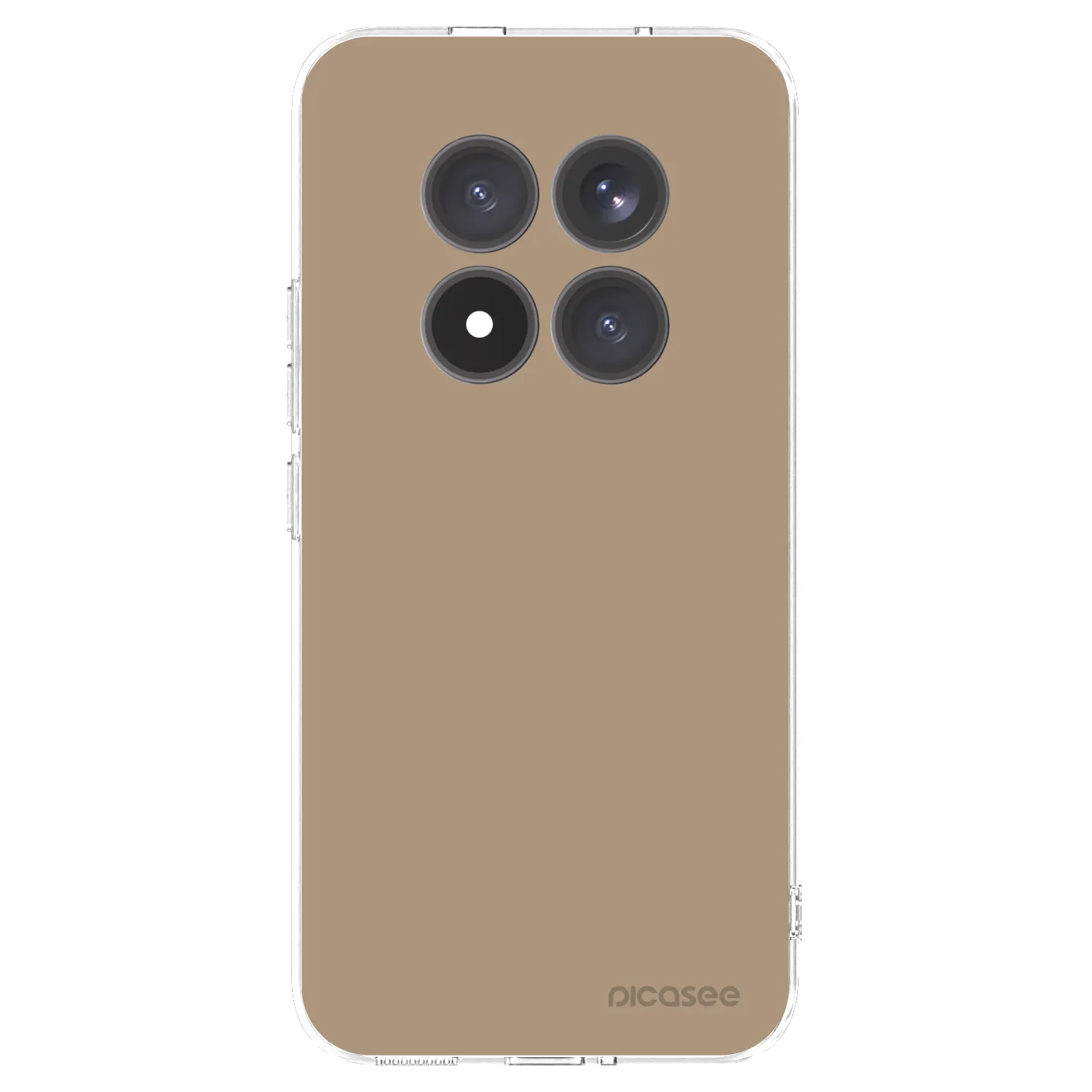 Picasee átlátszó szilikon tok az alábbi mobiltelefonokra Xiaomi Redmi Note 15 Pro+ - Soft Sand