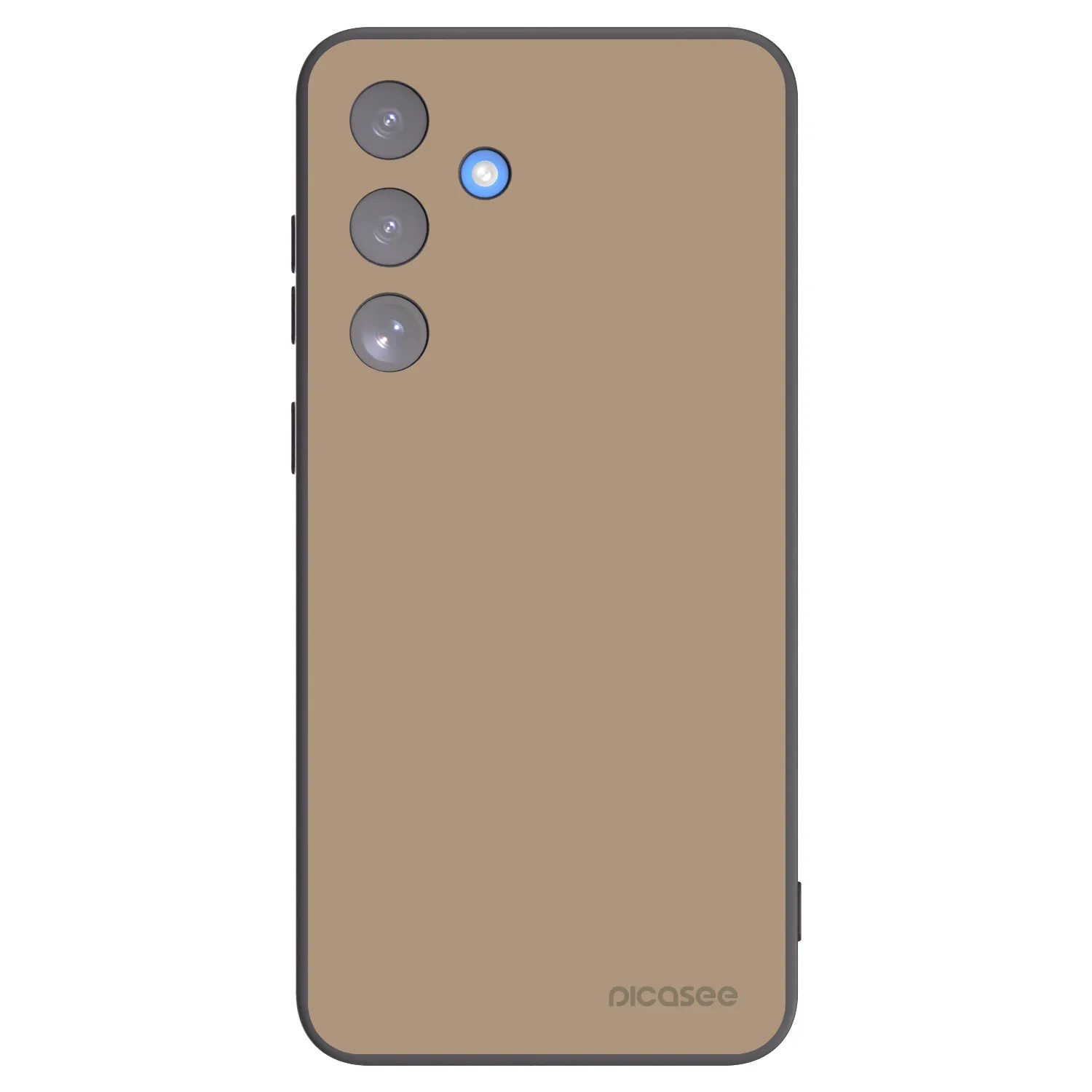 Picasee fekete szilikon tok az alábbi mobiltelefonokra Samsung Galaxy S25 FE 5G - Soft Sand