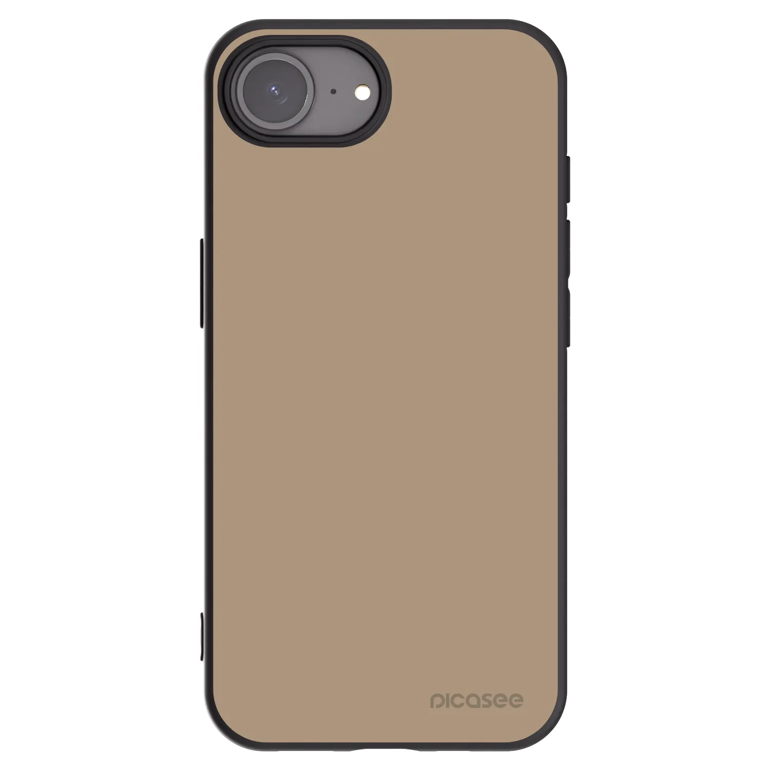 Picasee fekete szilikon tok az alábbi mobiltelefonokra Apple iPhone 17e - Soft Sand