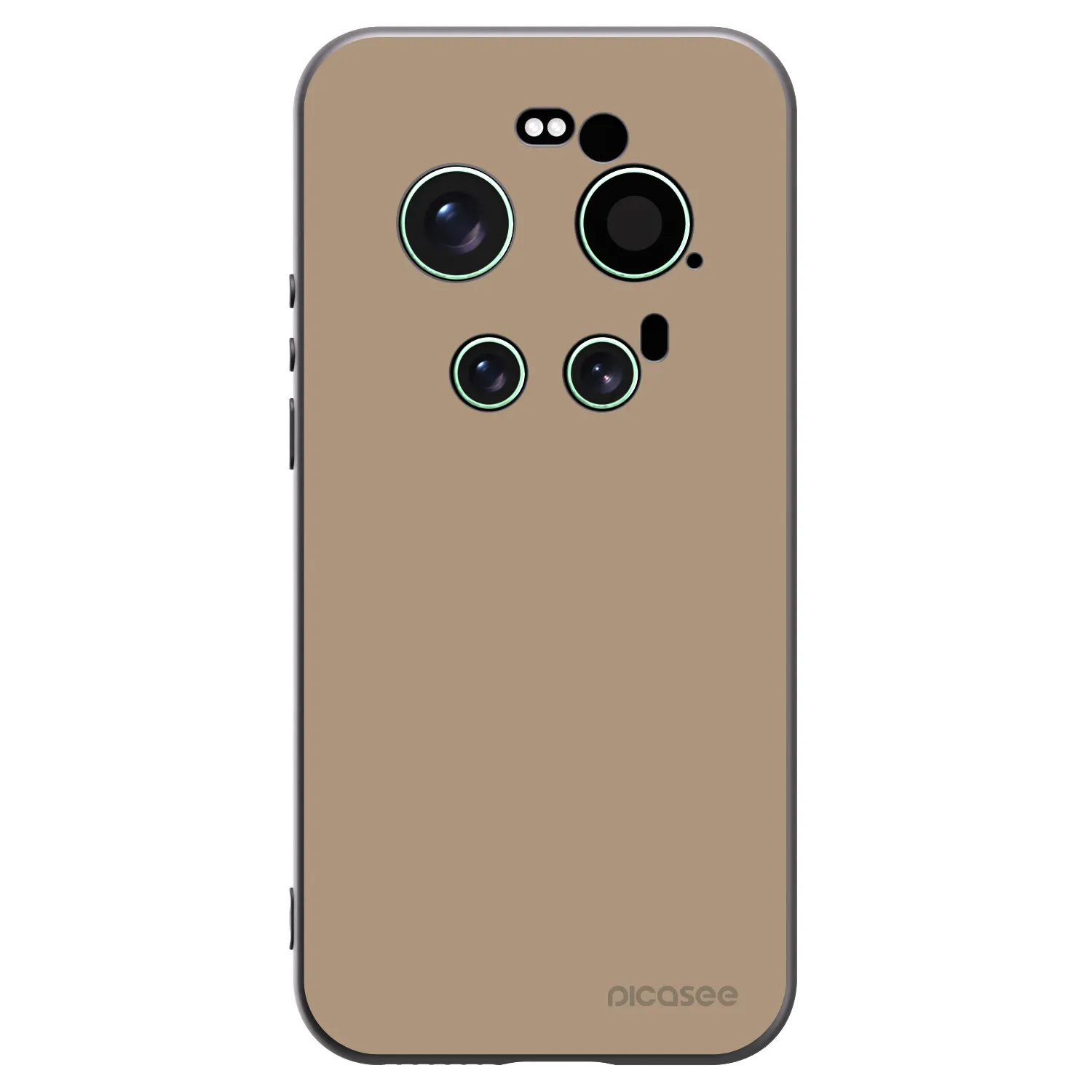 Picasee fekete szilikon tok az alábbi mobiltelefonokra Xiaomi 17 Ultra - Soft Sand