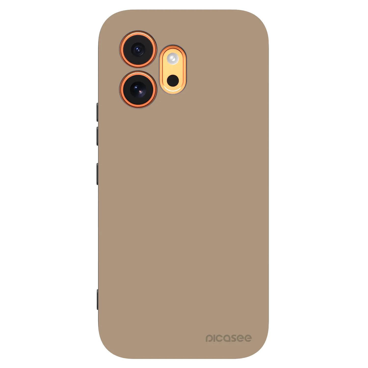 Picasee fekete szilikon tok az alábbi mobiltelefonokra Honor 600 - Soft Sand