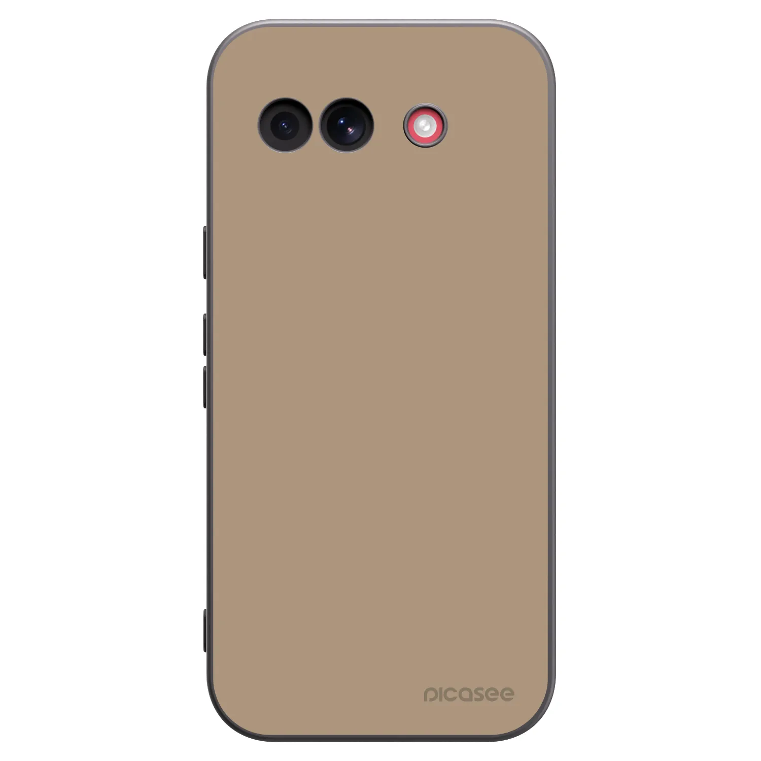 Picasee fekete szilikon tok az alábbi mobiltelefonokra Google Pixel 10a - Soft Sand