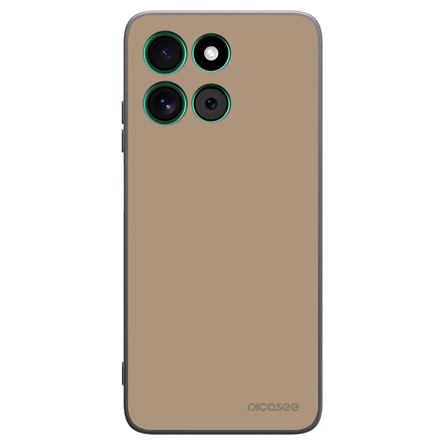 Picasee fekete szilikon tok az alábbi mobiltelefonokra Motorola Moto G57 Power - Soft Sand
