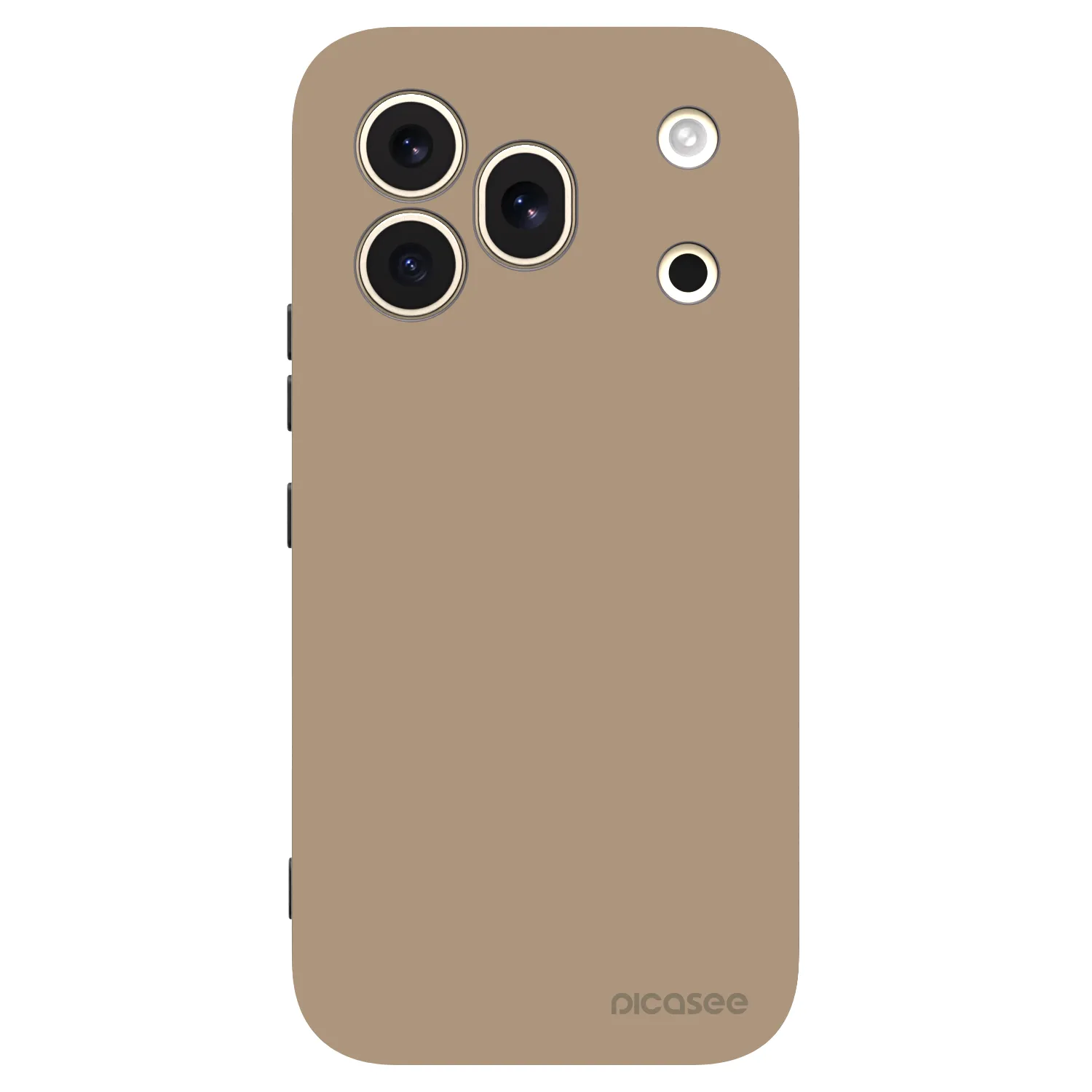 Picasee fekete szilikon tok az alábbi mobiltelefonokra Honor 600 Pro - Soft Sand