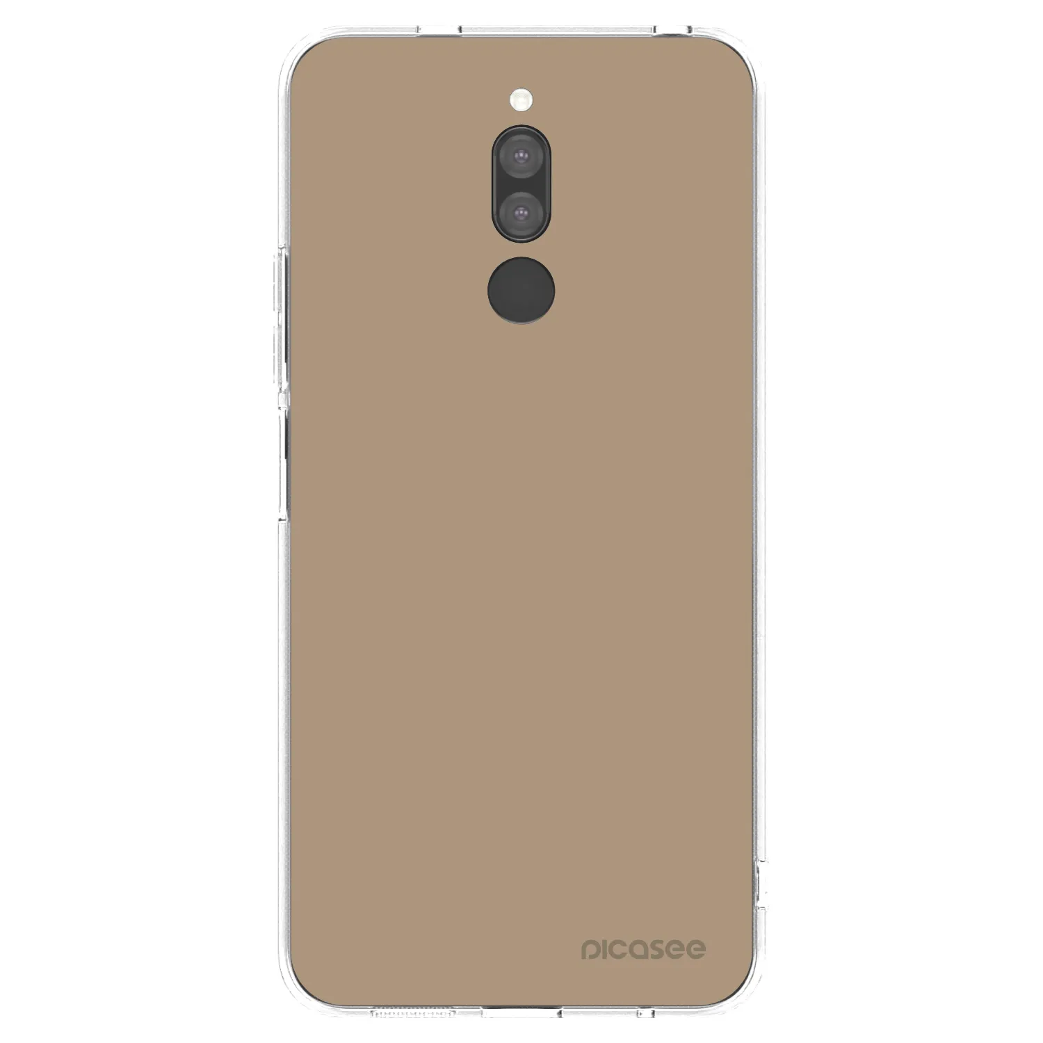 Picasee átlátszó szilikon tok az alábbi mobiltelefonokra Xiaomi Redmi 8 - Soft Sand