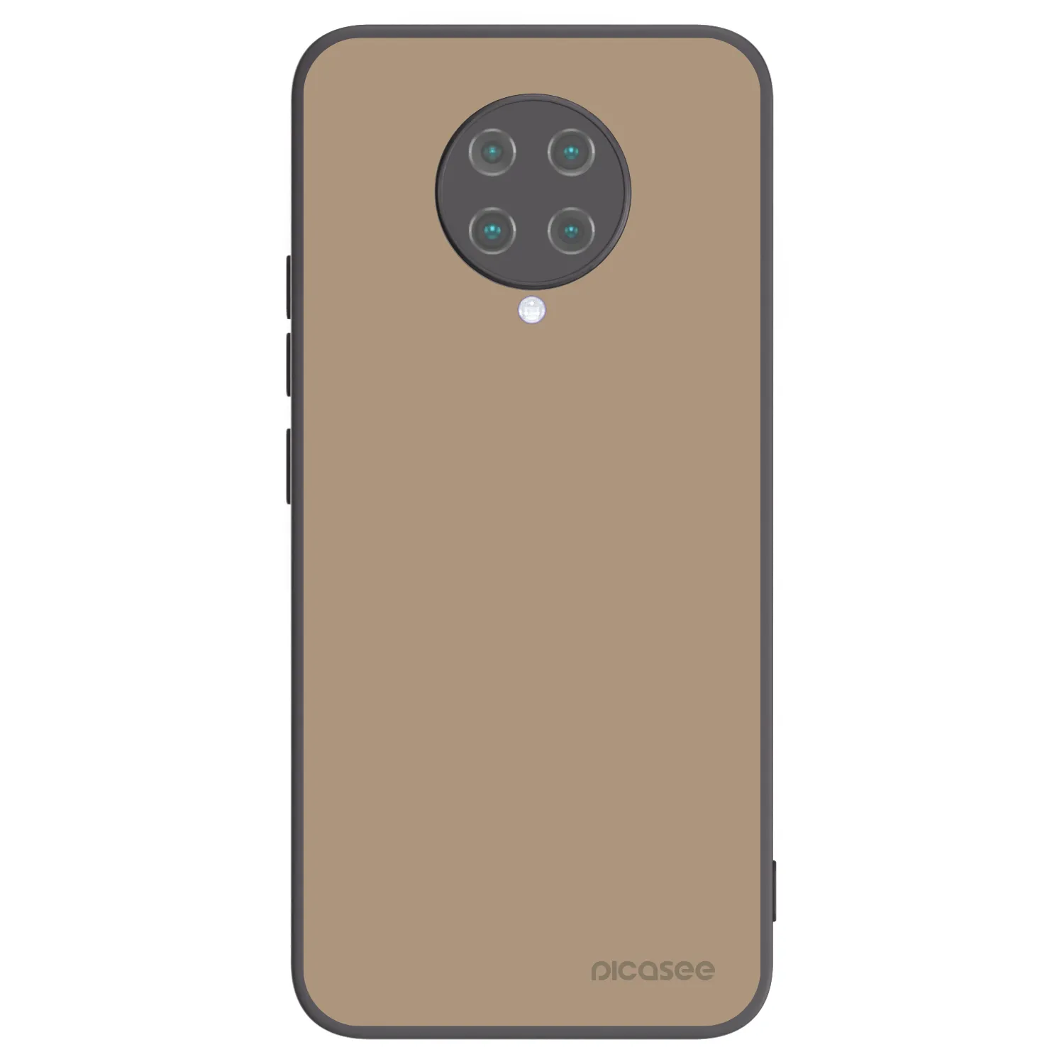 Picasee fekete szilikon tok az alábbi mobiltelefonokra Xiaomi Poco F2 Pro - Soft Sand
