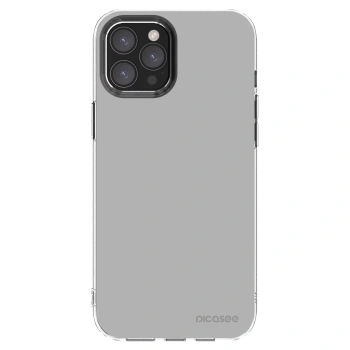 Picasee átlátszó szilikon tok az alábbi mobiltelefonokra Apple iPhone 12 Pro Max - Stone
