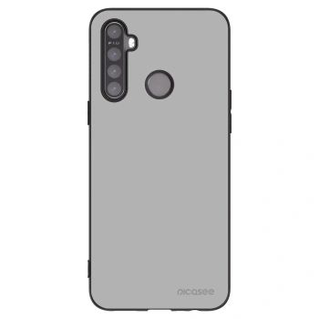 Picasee fekete szilikon tok az alábbi mobiltelefonokra Realme 6i - Stone