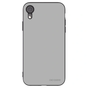 Picasee fekete szilikon tok az alábbi mobiltelefonokra Apple iPhone XR - Stone