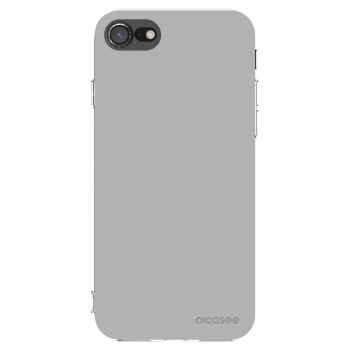 Picasee átlátszó szilikon tok az alábbi mobiltelefonokra Apple iPhone SE 2022 - Stone