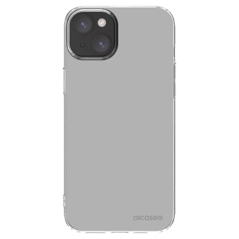 Picasee átlátszó szilikon tok az alábbi mobiltelefonokra Apple iPhone 15 Plus - Stone