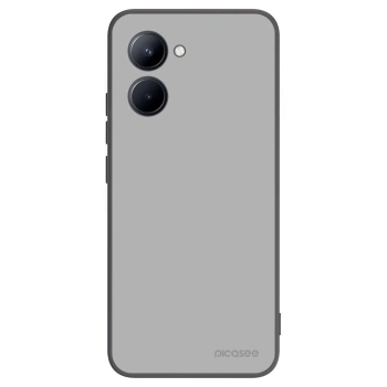 Picasee fekete szilikon tok az alábbi mobiltelefonokra Realme C33 (2023) - Stone