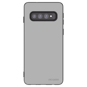 Picasee fekete szilikon tok az alábbi mobiltelefonokra Samsung Galaxy S10 G973 - Stone