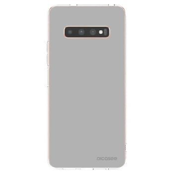 Picasee átlátszó szilikon tok az alábbi mobiltelefonokra Samsung Galaxy S10 Plus G975 - Stone