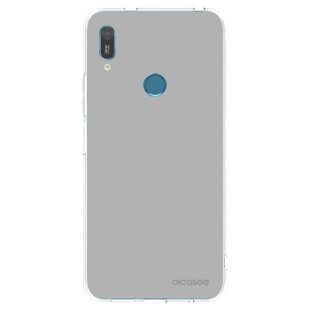 Picasee átlátszó szilikon tok az alábbi mobiltelefonokra Huawei Y6 2019 - Stone