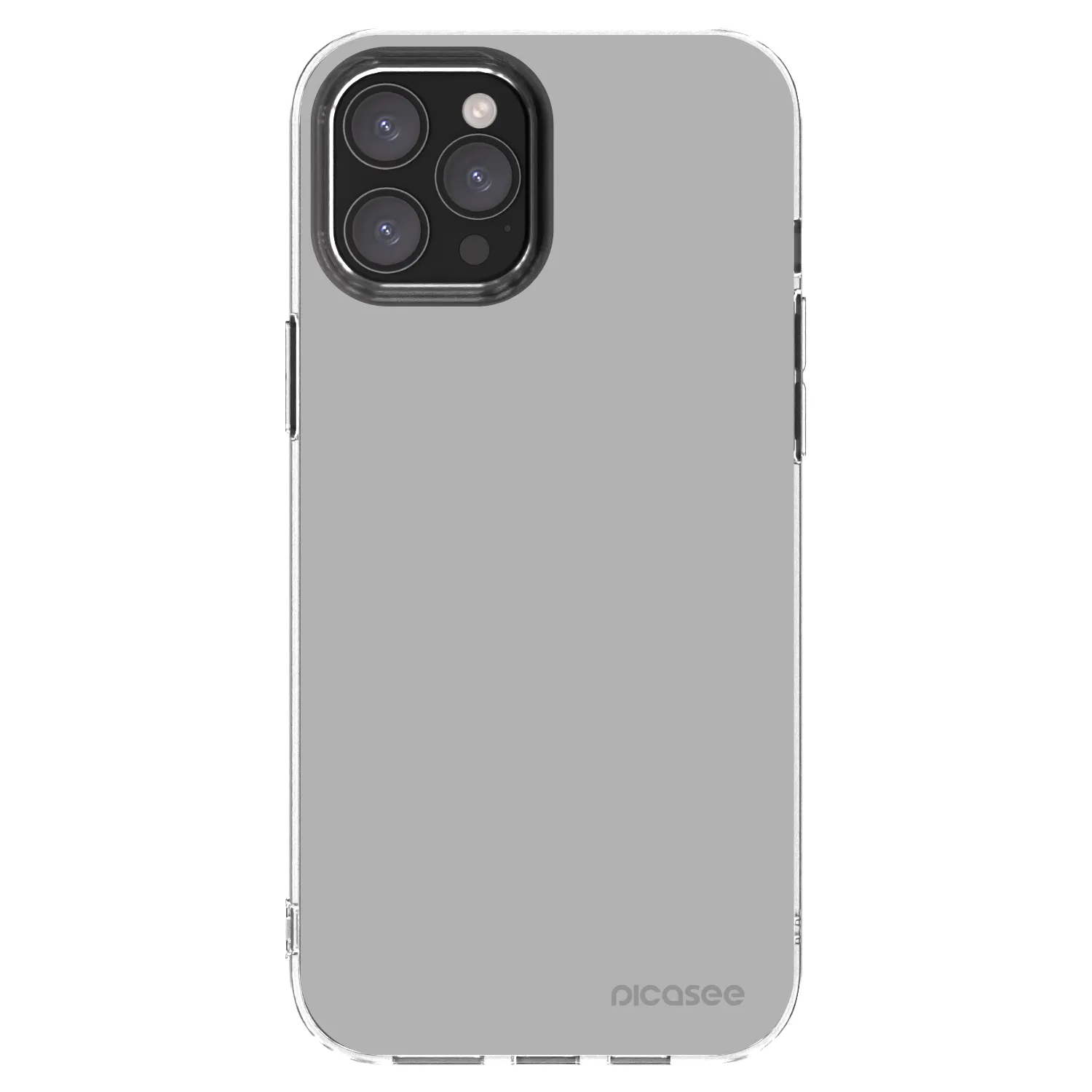 Picasee átlátszó szilikon tok az alábbi mobiltelefonokra Apple iPhone 12 Pro Max - Stone