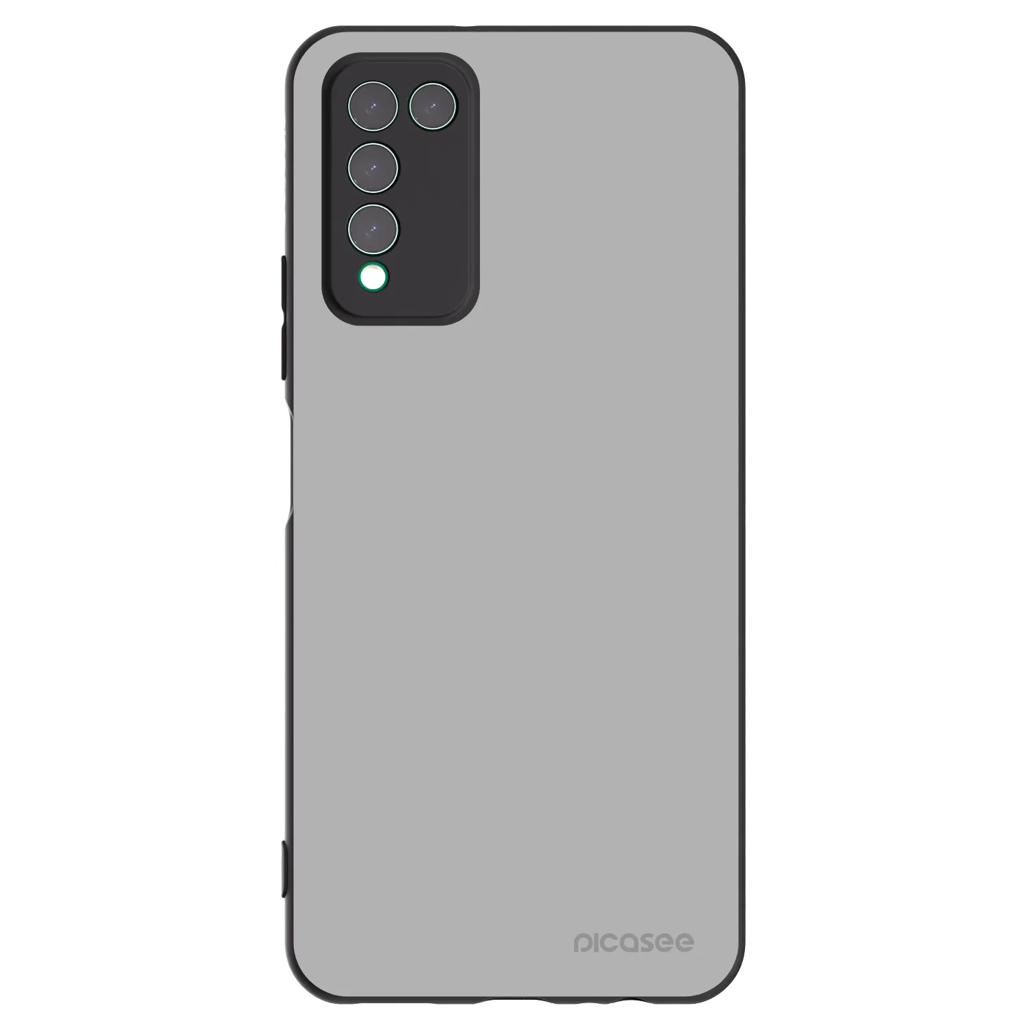 Picasee fekete szilikon tok az alábbi mobiltelefonokra Honor 10X Lite - Stone