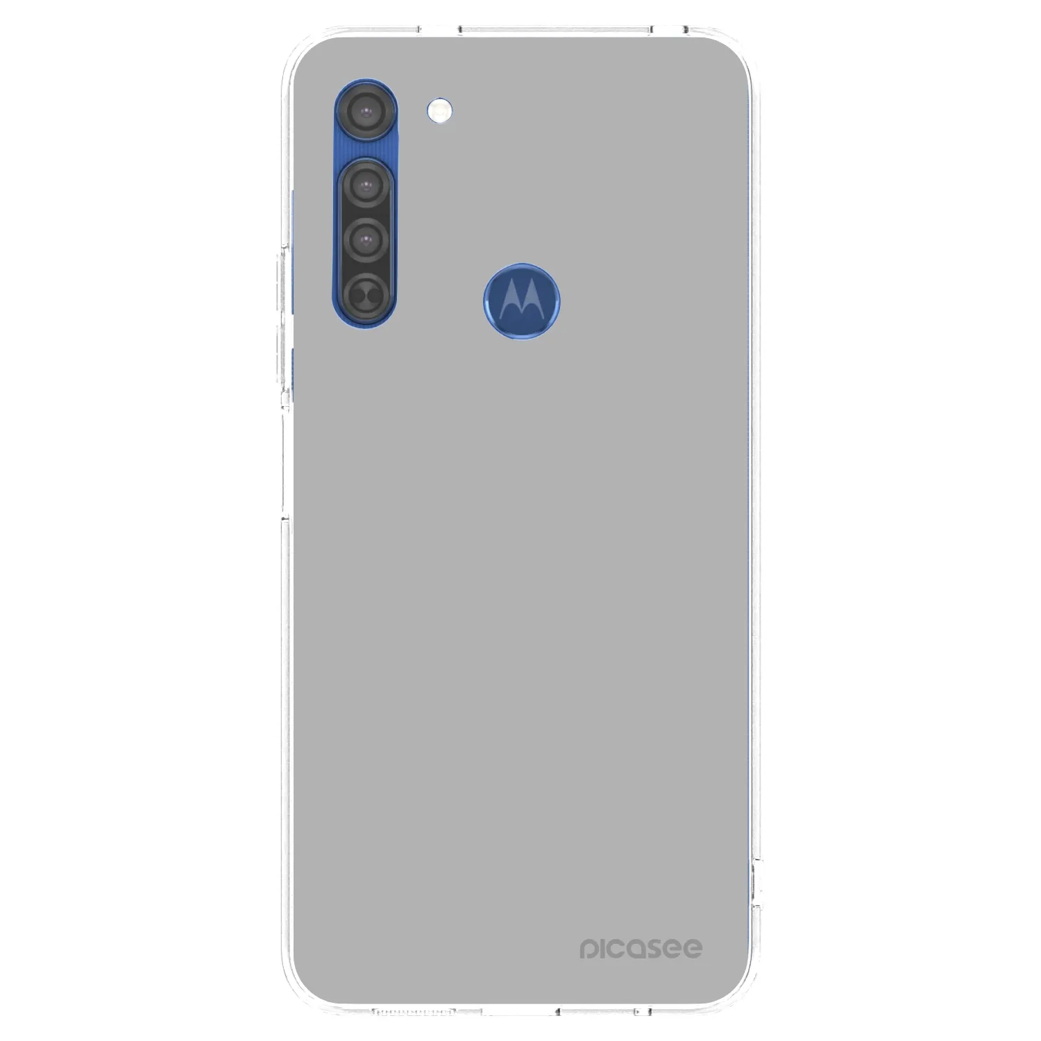 Picasee átlátszó szilikon tok az alábbi mobiltelefonokra Motorola Moto G8 - Stone