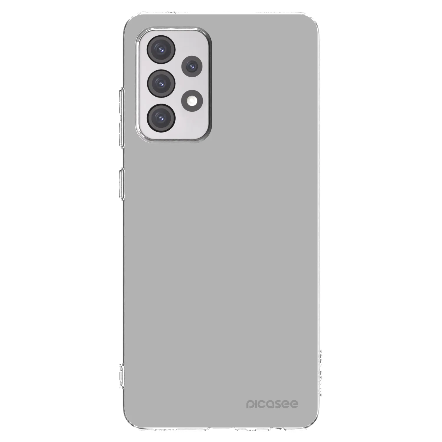 Picasee átlátszó szilikon tok az alábbi mobiltelefonokra Samsung Galaxy A52 5G A525F - Stone