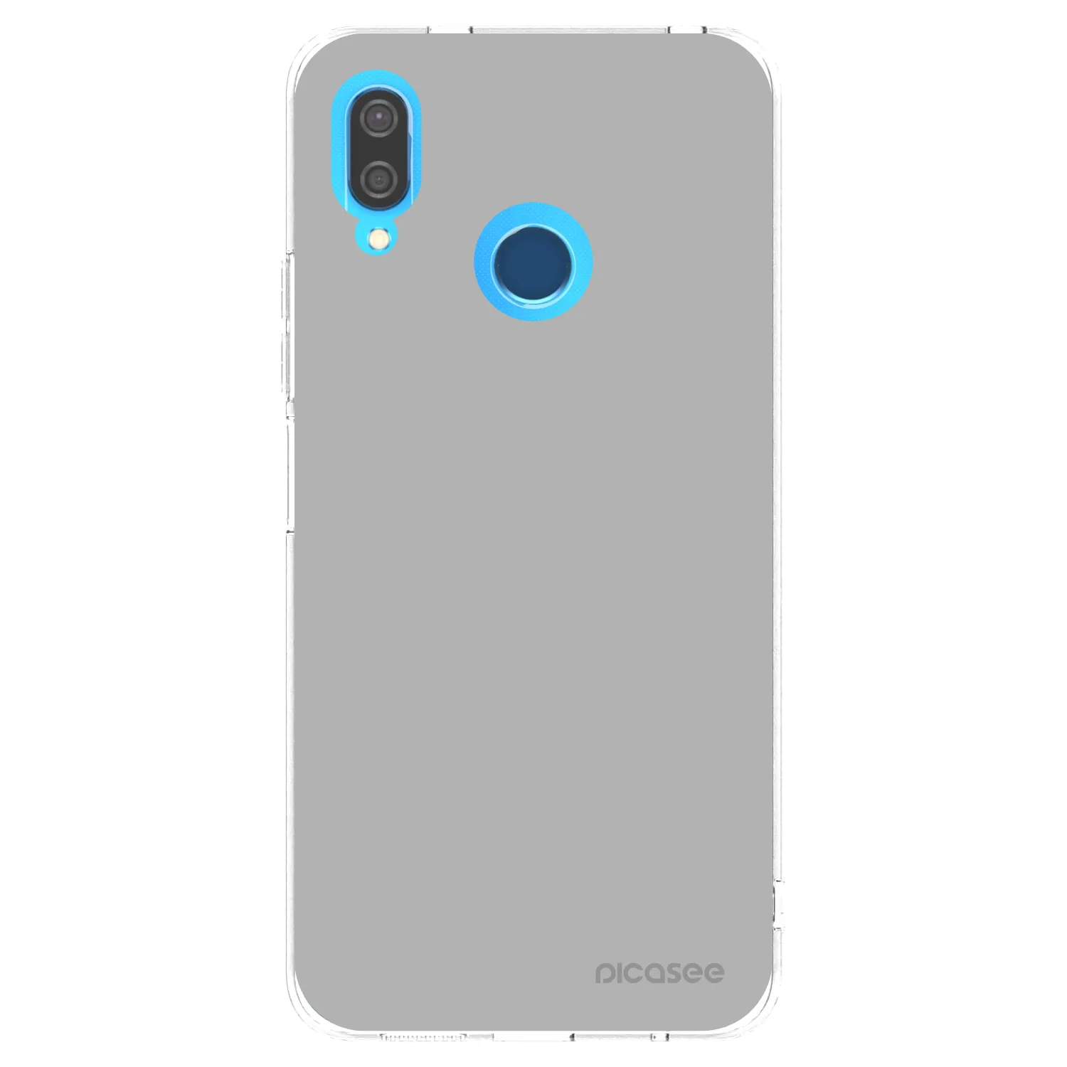 Picasee átlátszó szilikon tok az alábbi mobiltelefonokra Huawei P20 Lite - Stone
