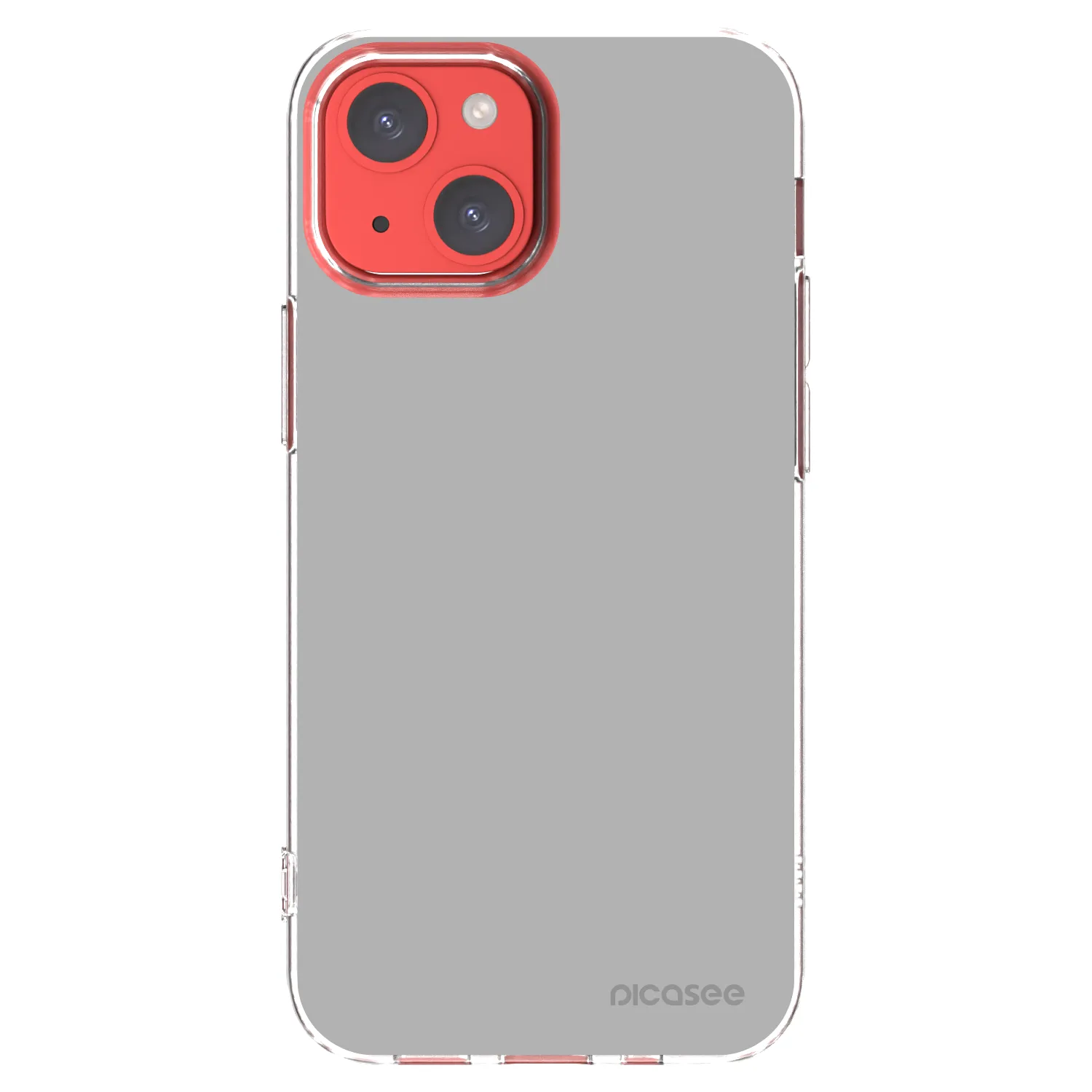 Picasee átlátszó szilikon tok az alábbi mobiltelefonokra Apple iPhone 13 mini - Stone