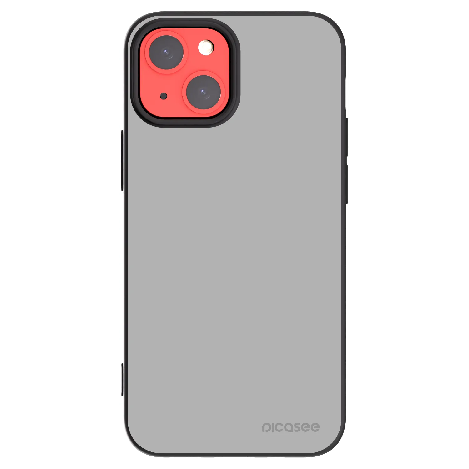 Picasee fekete szilikon tok az alábbi mobiltelefonokra Apple iPhone 13 mini - Stone