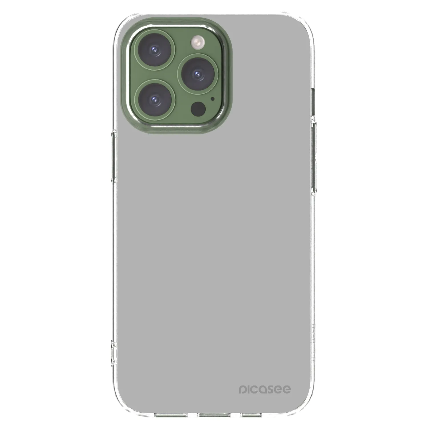 Picasee átlátszó szilikon tok az alábbi mobiltelefonokra Apple iPhone 13 Pro - Stone