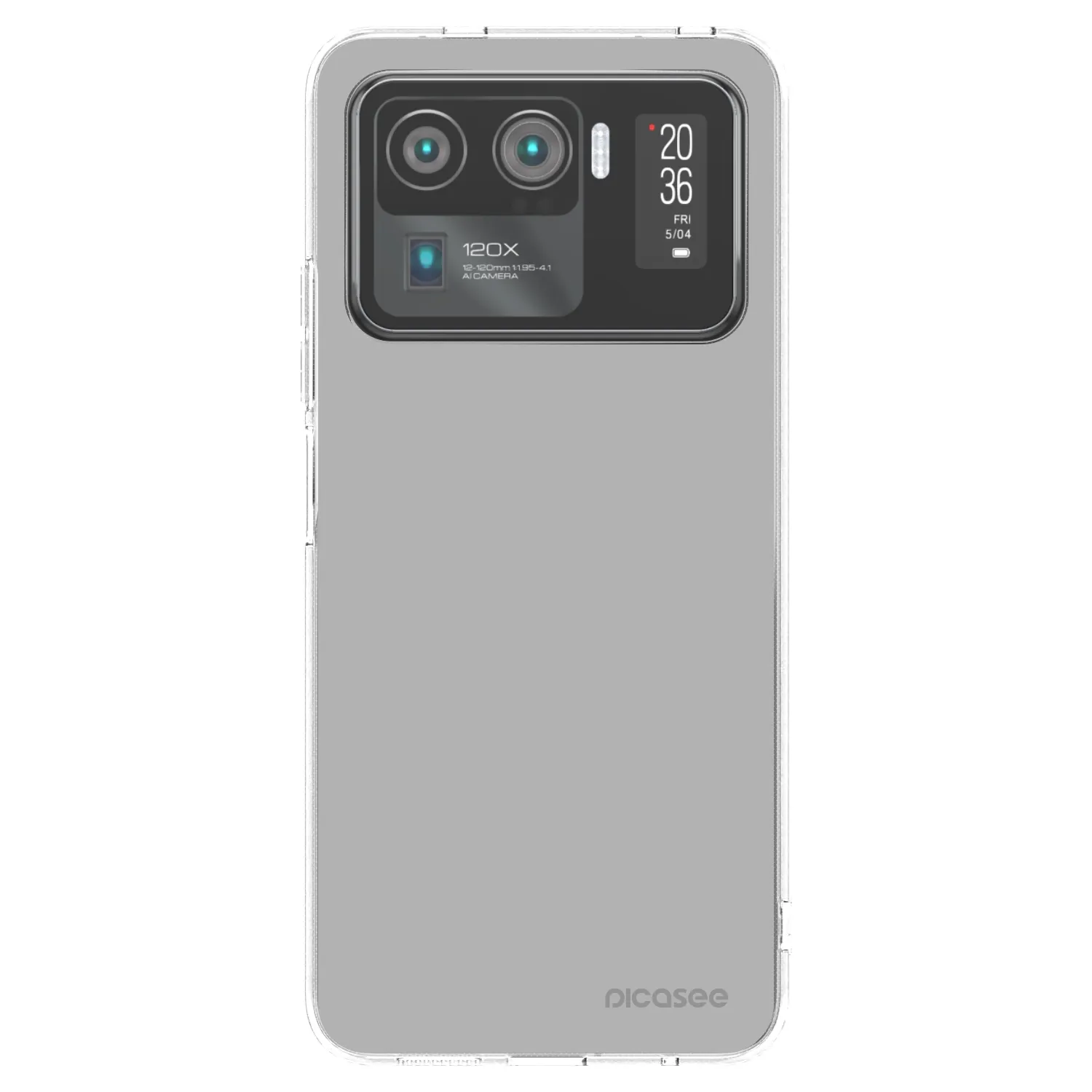 Picasee átlátszó szilikon tok az alábbi mobiltelefonokra Xiaomi Mi 11 Ultra - Stone