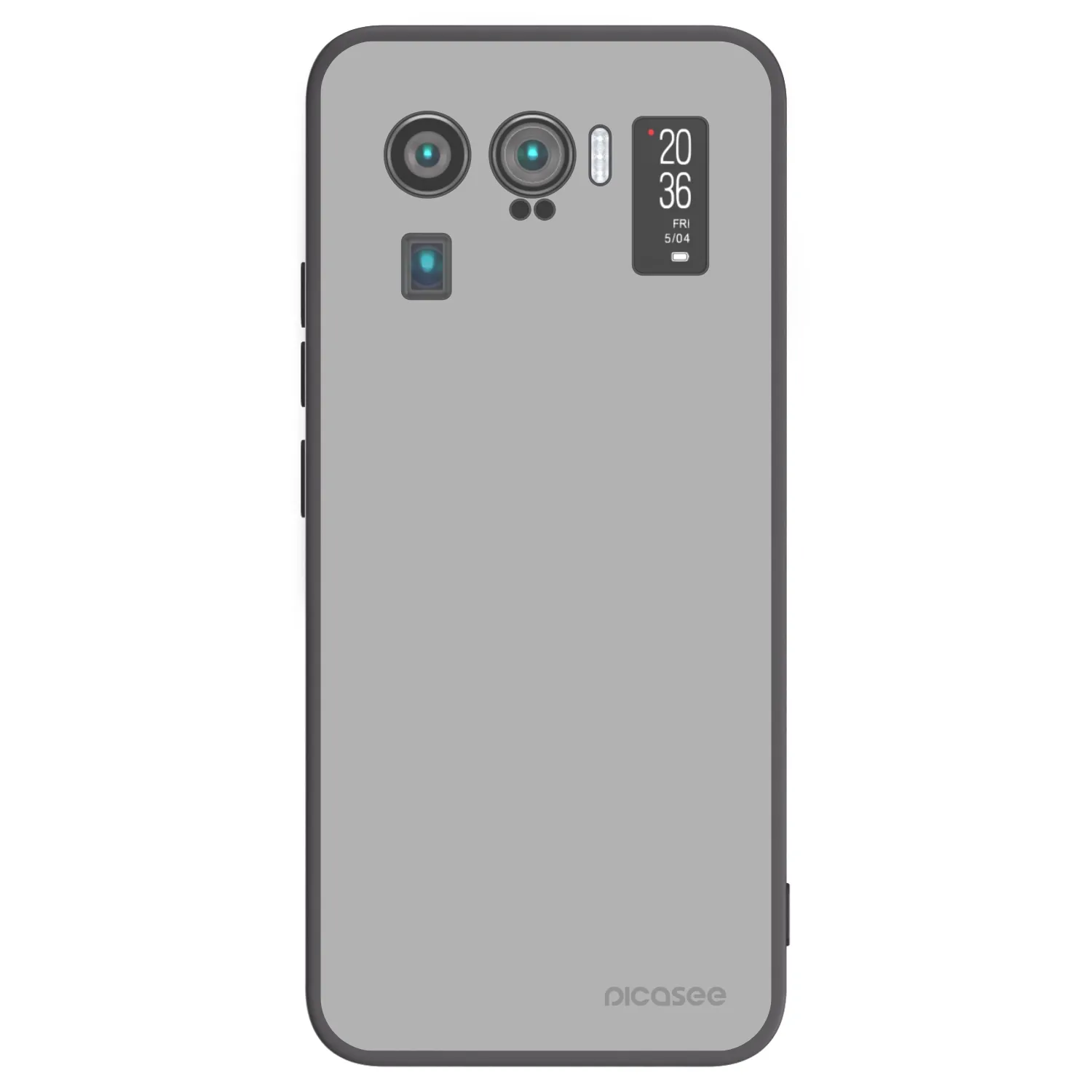Picasee fekete szilikon tok az alábbi mobiltelefonokra Xiaomi Mi 11 Ultra - Stone