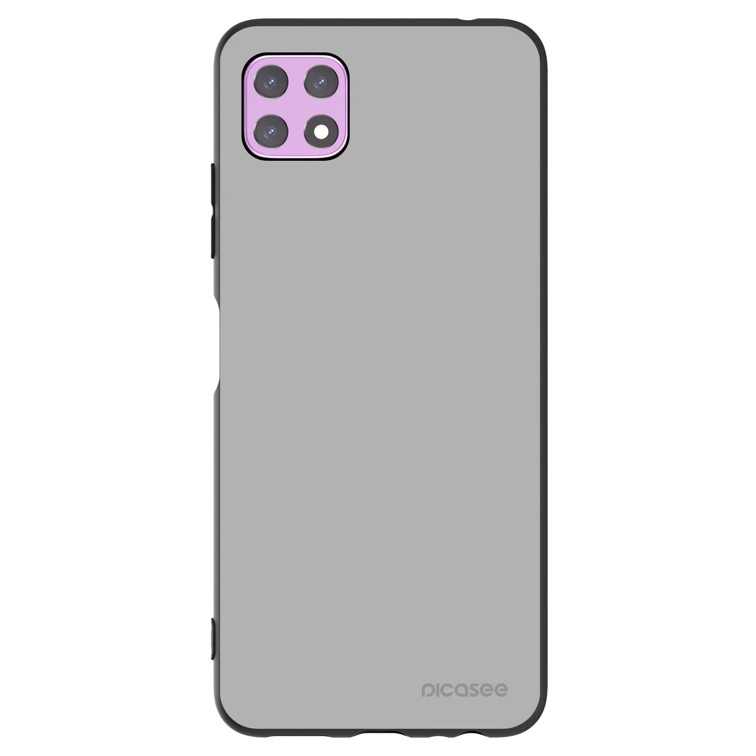 Picasee fekete szilikon tok az alábbi mobiltelefonokra Samsung Galaxy A22 A226B 5G - Stone