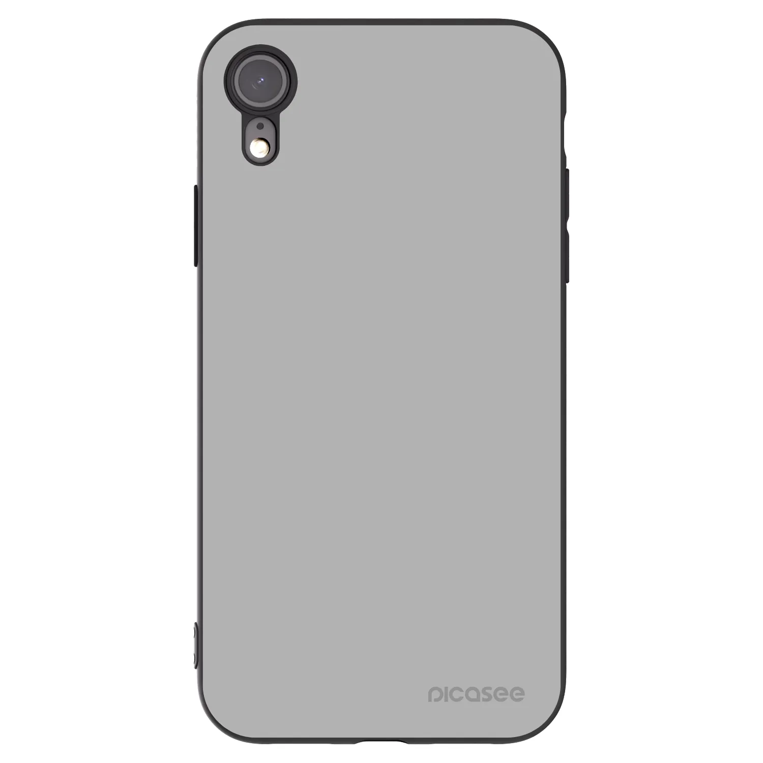 Picasee fekete szilikon tok az alábbi mobiltelefonokra Apple iPhone XR - Stone