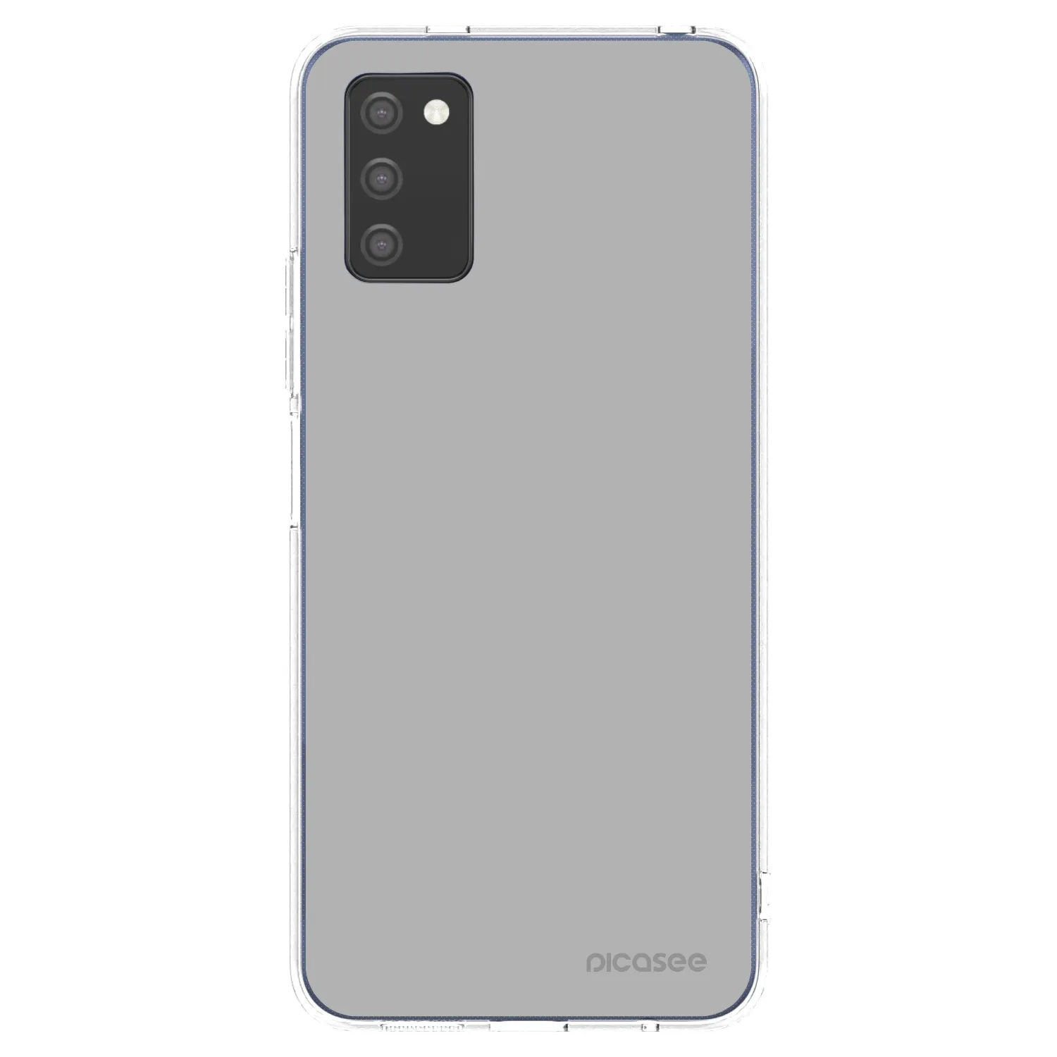 Picasee átlátszó szilikon tok az alábbi mobiltelefonokra Samsung Galaxy A02s A025G - Stone