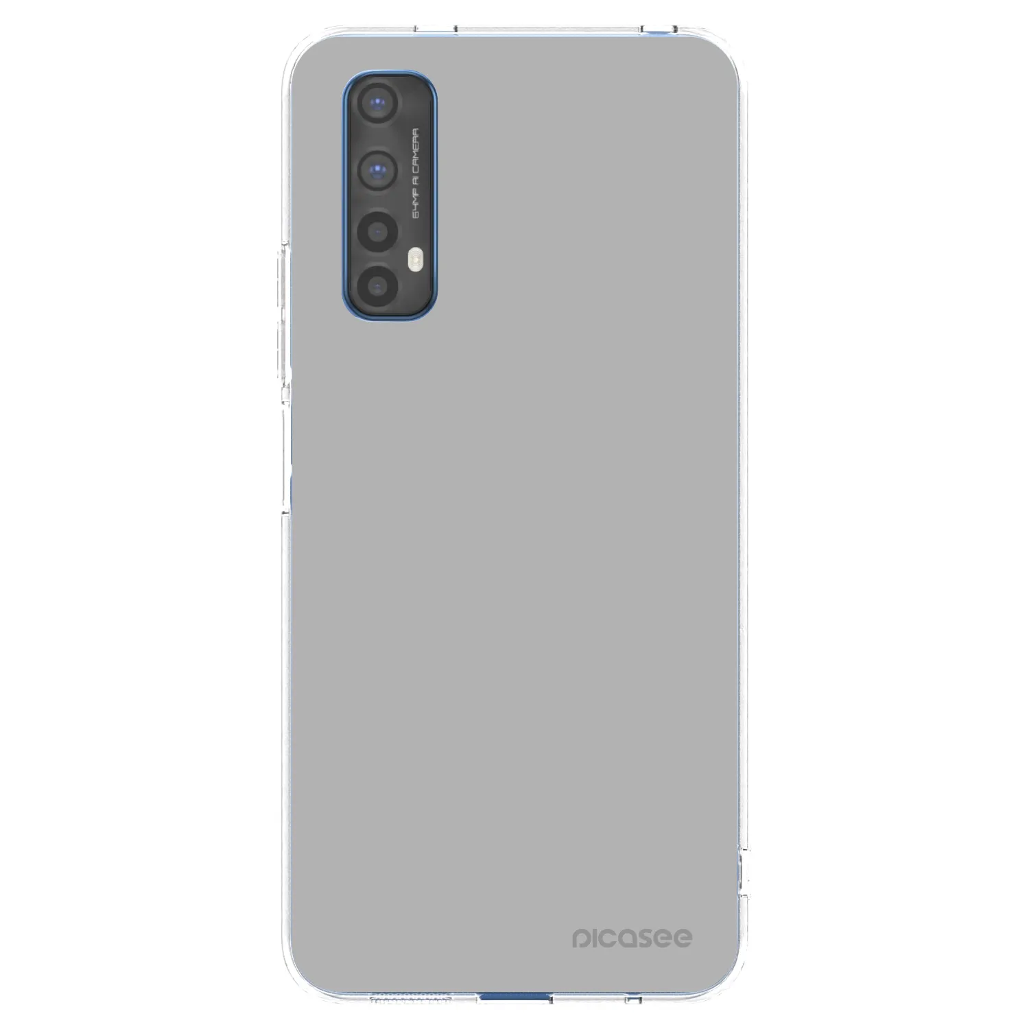 Picasee átlátszó szilikon tok az alábbi mobiltelefonokra Realme 7 - Stone