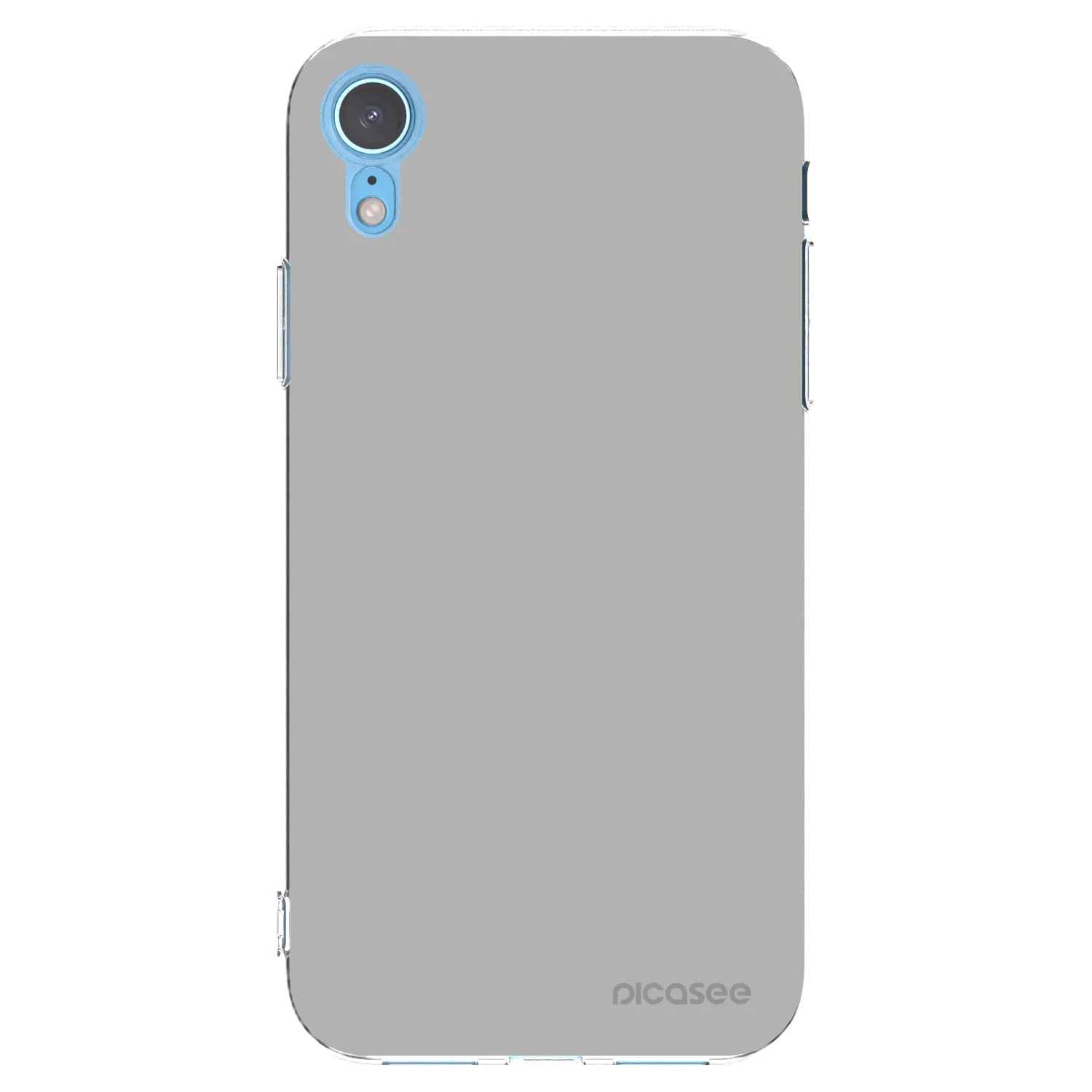 Picasee átlátszó szilikon tok az alábbi mobiltelefonokra Apple iPhone XR - Stone