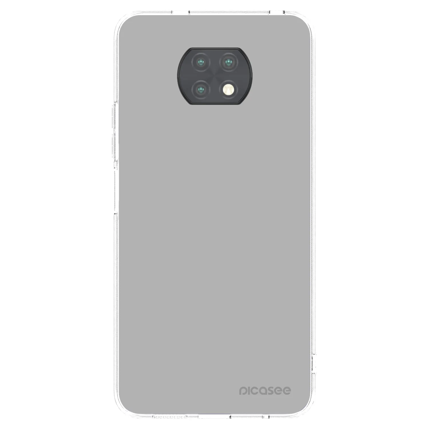 Picasee átlátszó szilikon tok az alábbi mobiltelefonokra Xiaomi Redmi Note 9T - Stone