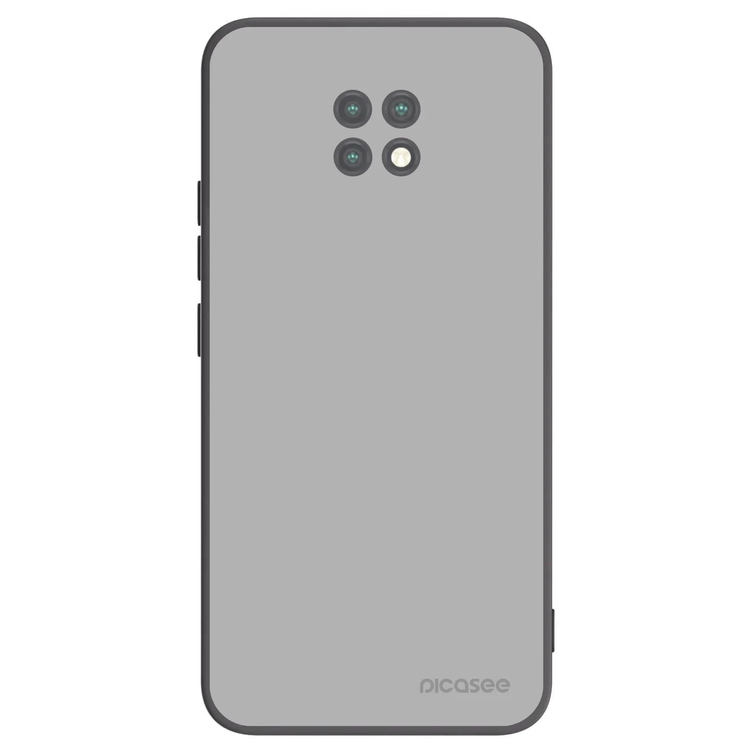 Picasee fekete szilikon tok az alábbi mobiltelefonokra Xiaomi Redmi Note 9T - Stone