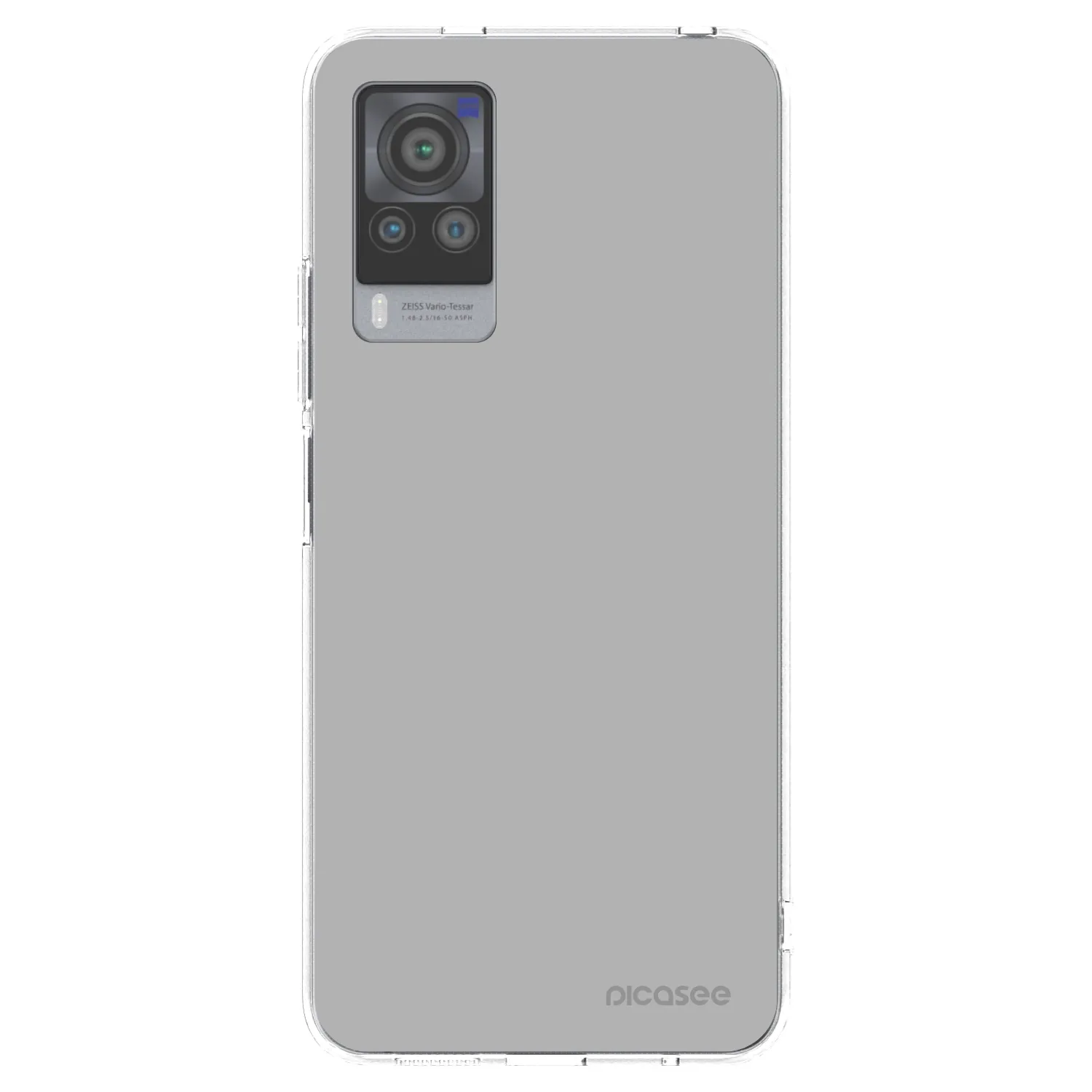 Picasee átlátszó szilikon tok az alábbi mobiltelefonokra Vivo X60 Pro 5G - Stone