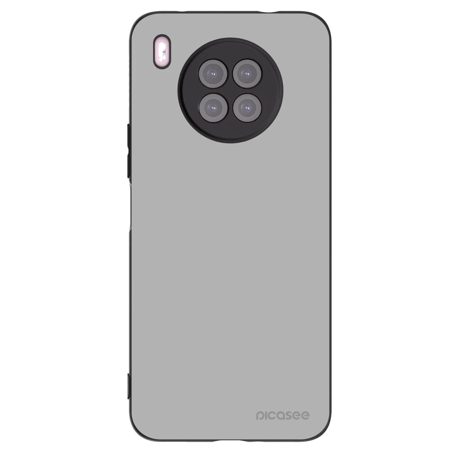 Picasee fekete szilikon tok az alábbi mobiltelefonokra Huawei Nova 8i - Stone