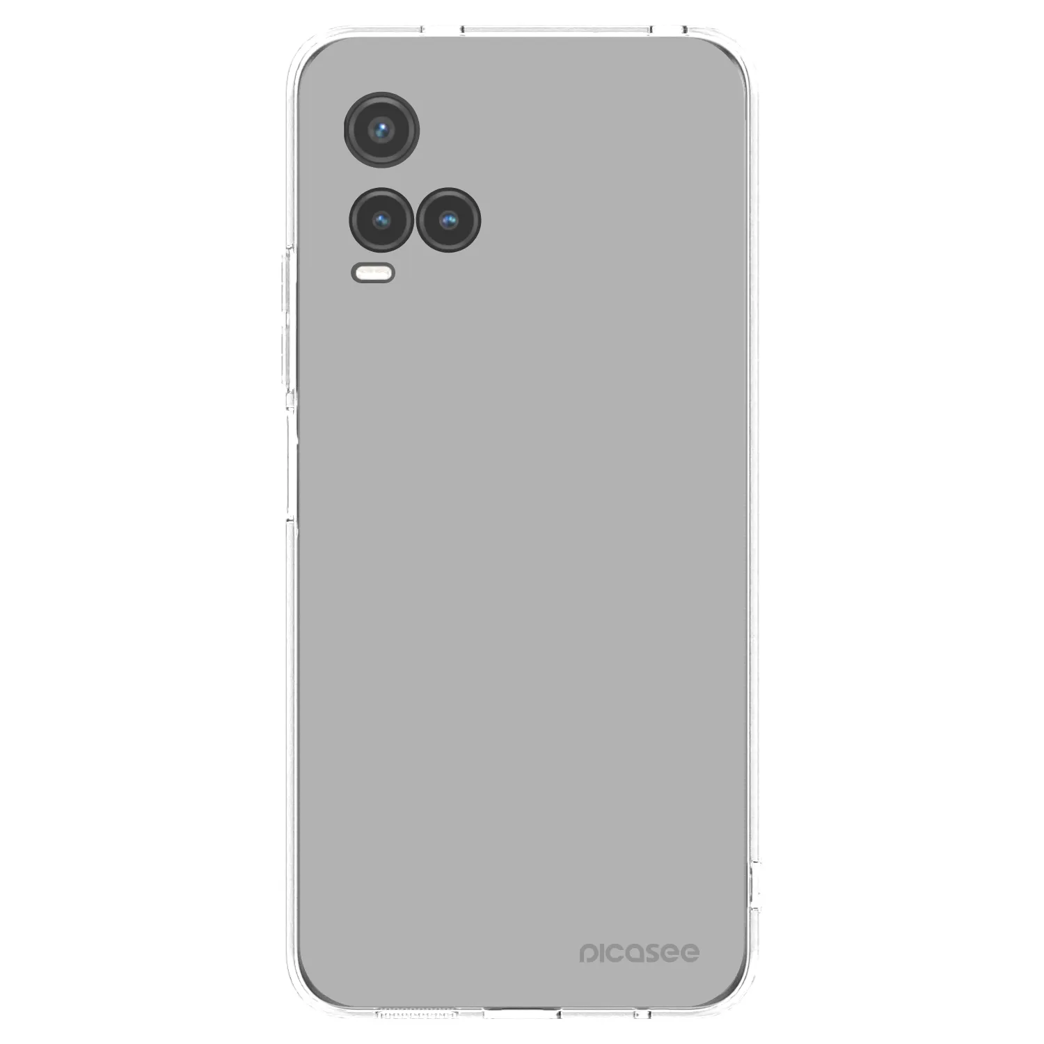 Picasee átlátszó szilikon tok az alábbi mobiltelefonokra Vivo Y33s - Stone