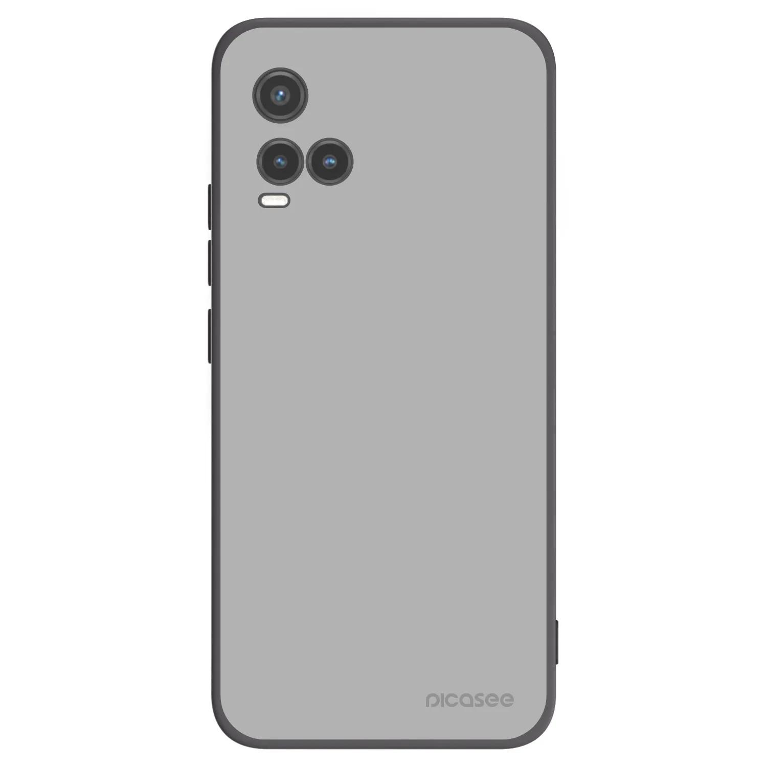 Picasee fekete szilikon tok az alábbi mobiltelefonokra Vivo Y33s - Stone