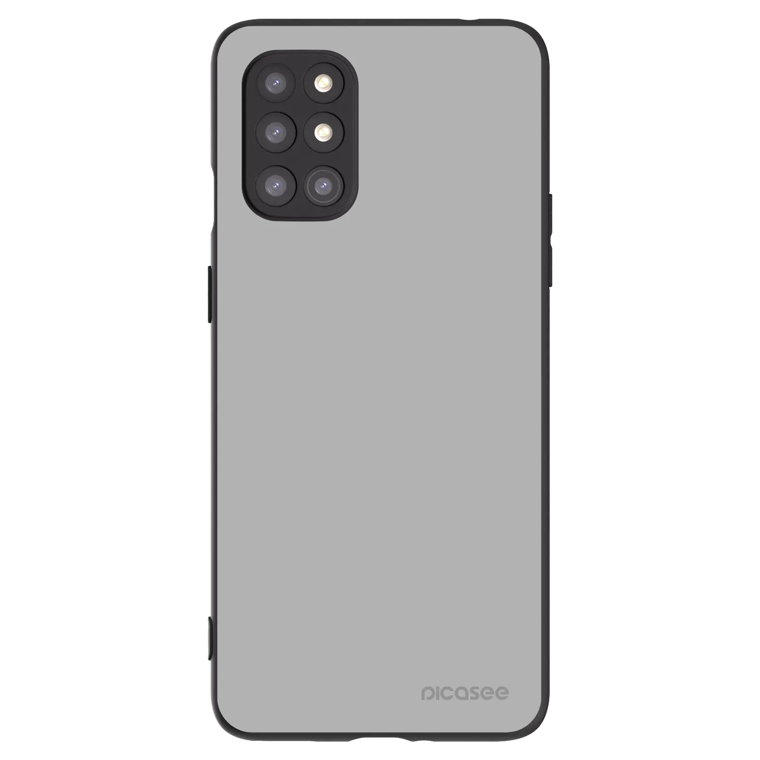 Picasee fekete szilikon tok az alábbi mobiltelefonokra OnePlus 8T - Stone