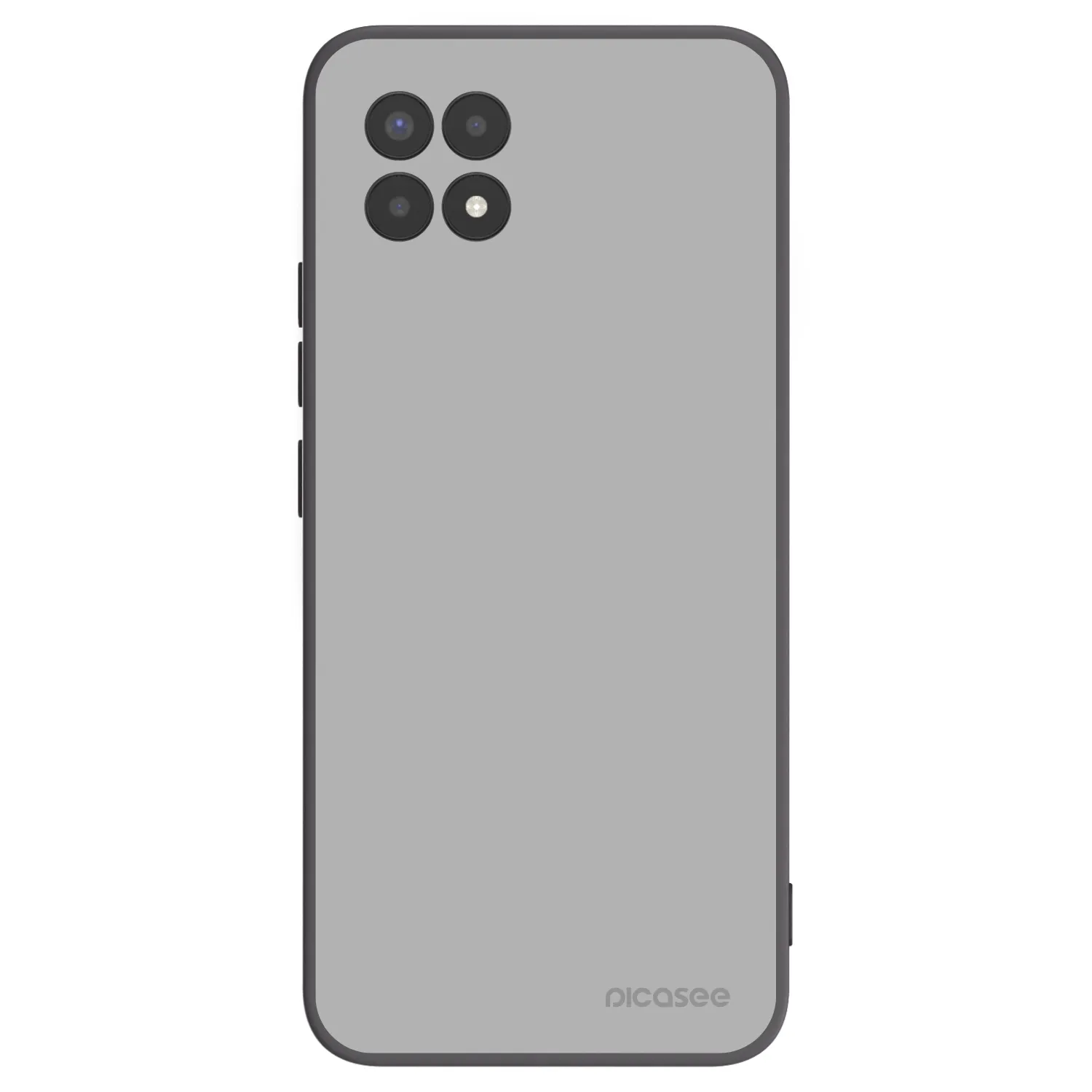 Picasee fekete szilikon tok az alábbi mobiltelefonokra Realme 8i - Stone