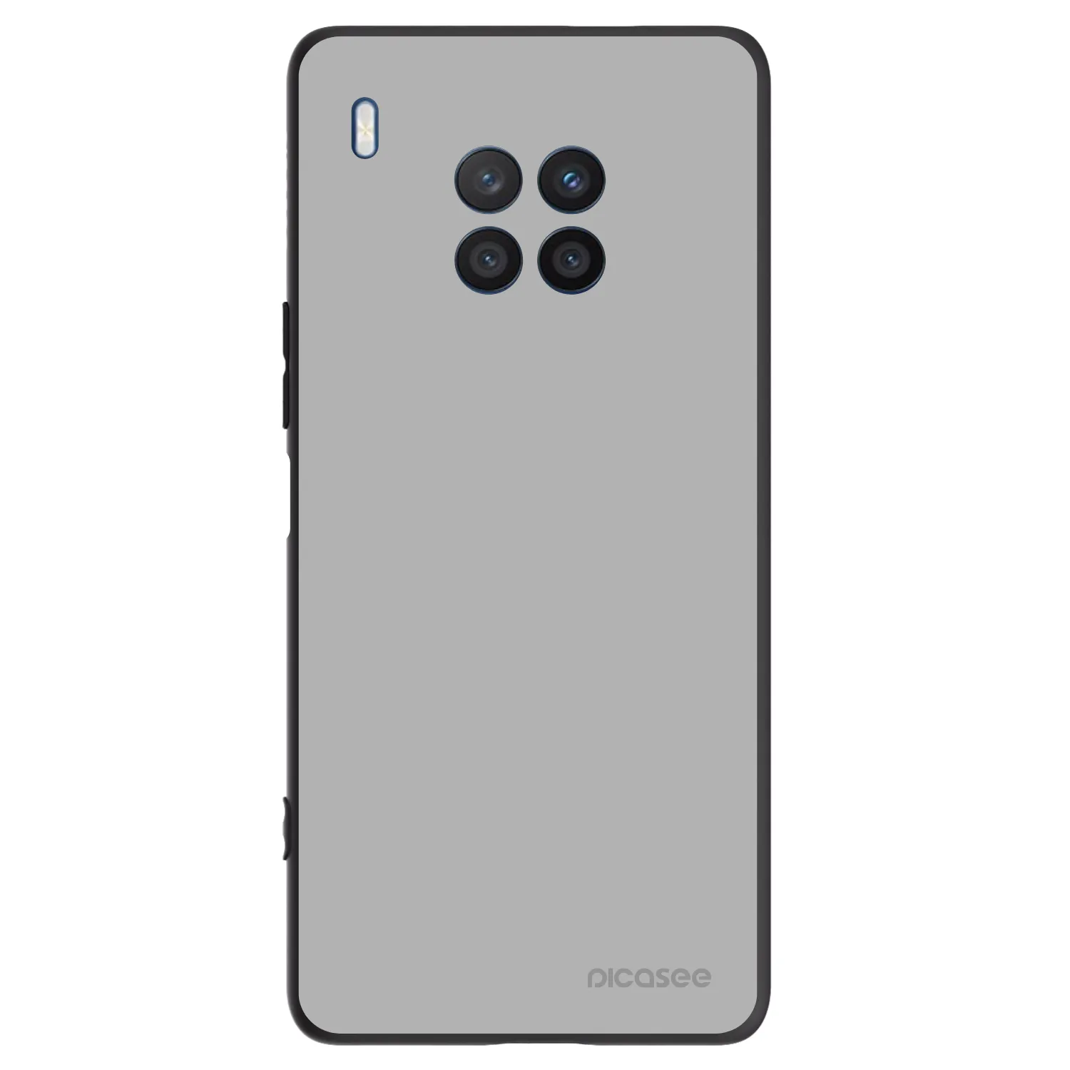 Picasee fekete szilikon tok az alábbi mobiltelefonokra Honor 50 Lite - Stone