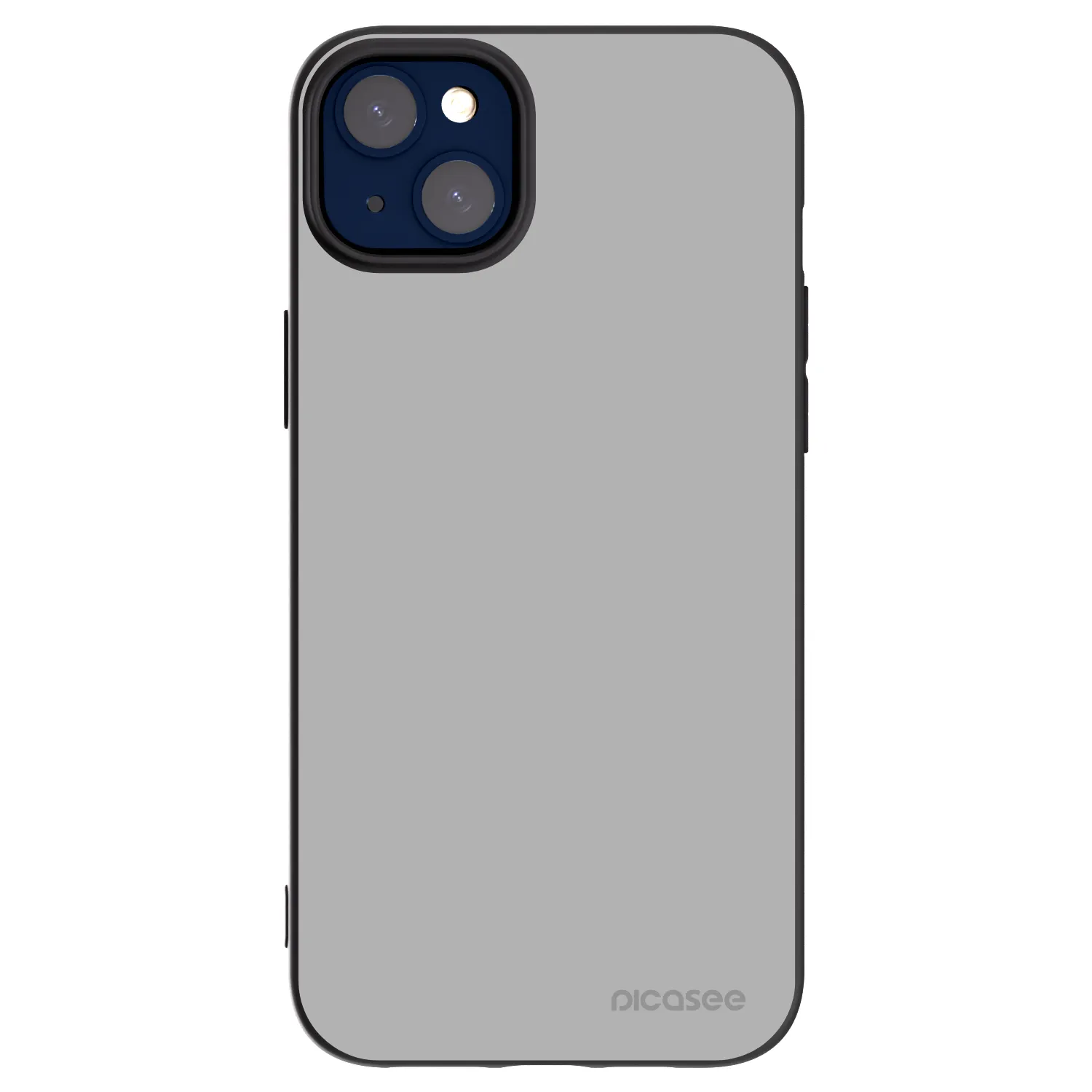 Picasee fekete szilikon tok az alábbi mobiltelefonokra Apple iPhone 14 Plus - Stone