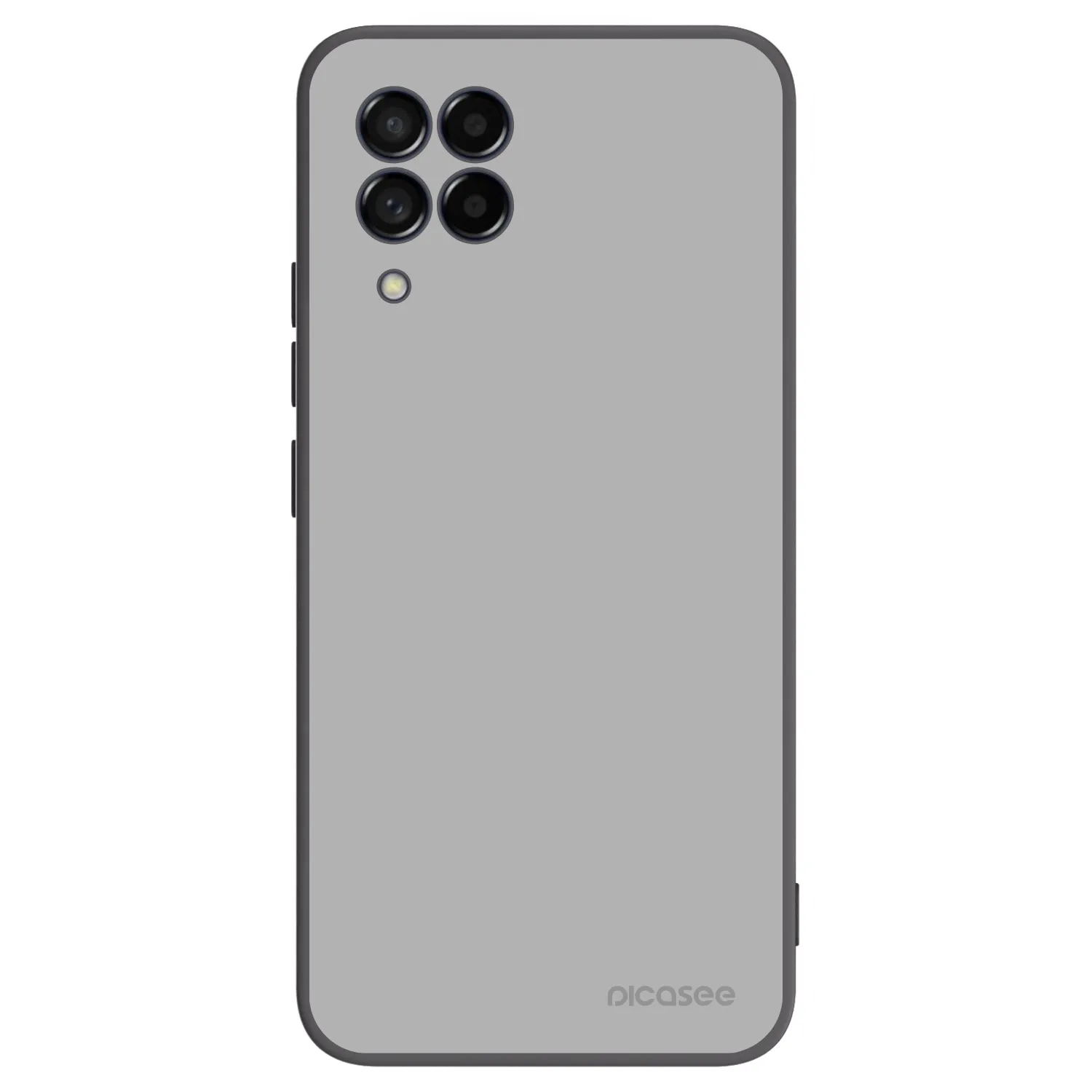 Picasee fekete szilikon tok az alábbi mobiltelefonokra Samsung Galaxy M53 5G - Stone
