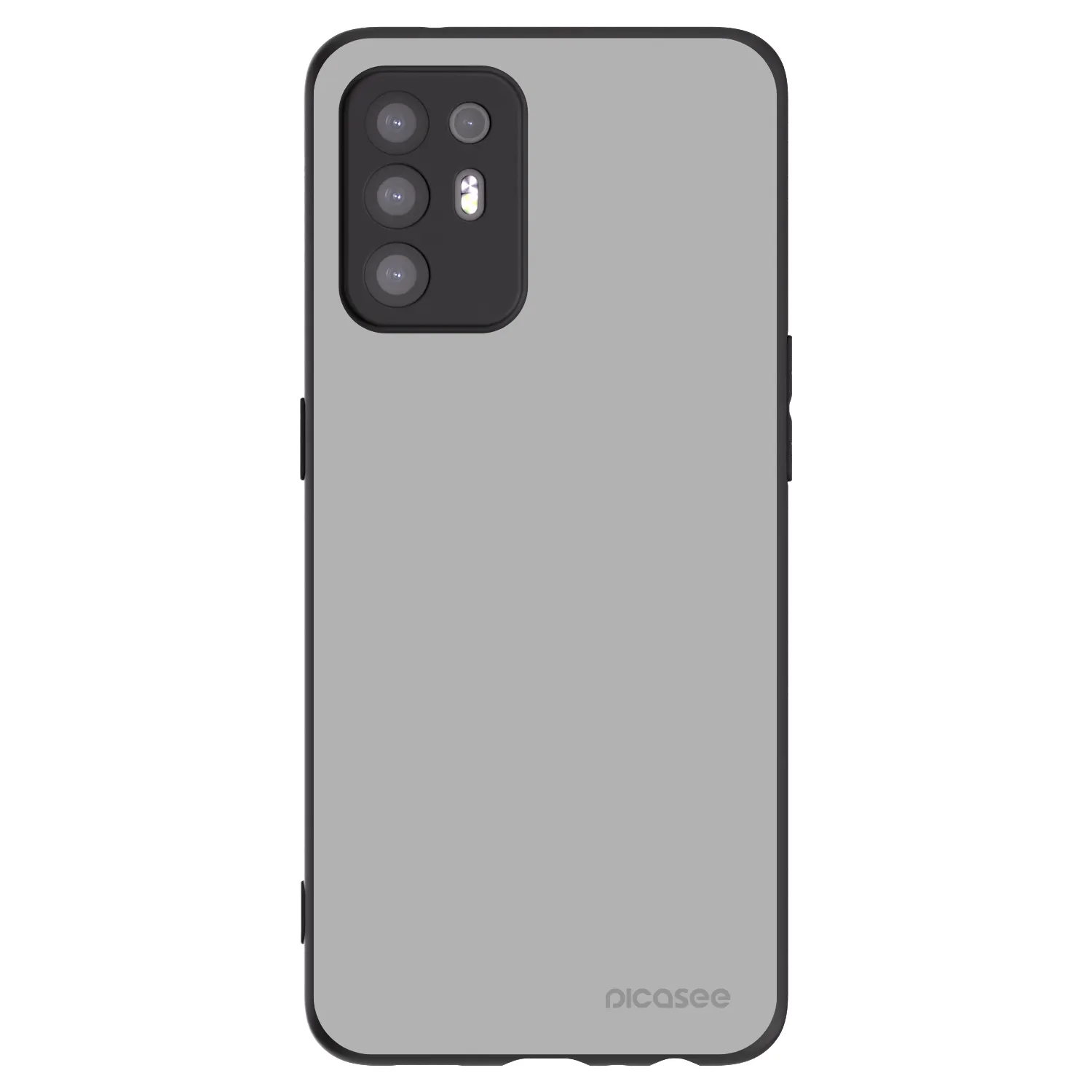 Picasee fekete szilikon tok az alábbi mobiltelefonokra OPPO A94 5G - Stone